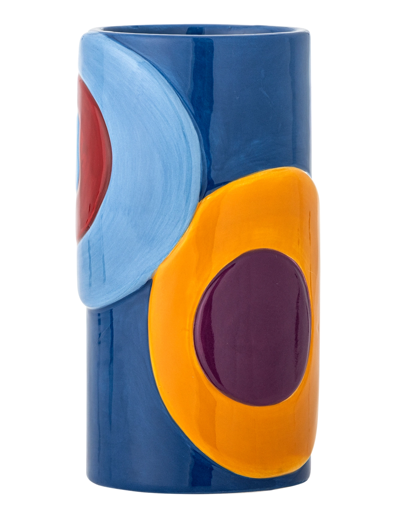 Bloomingville Polivia Vase - Neuheiten - MULTI-COLOURED / navy