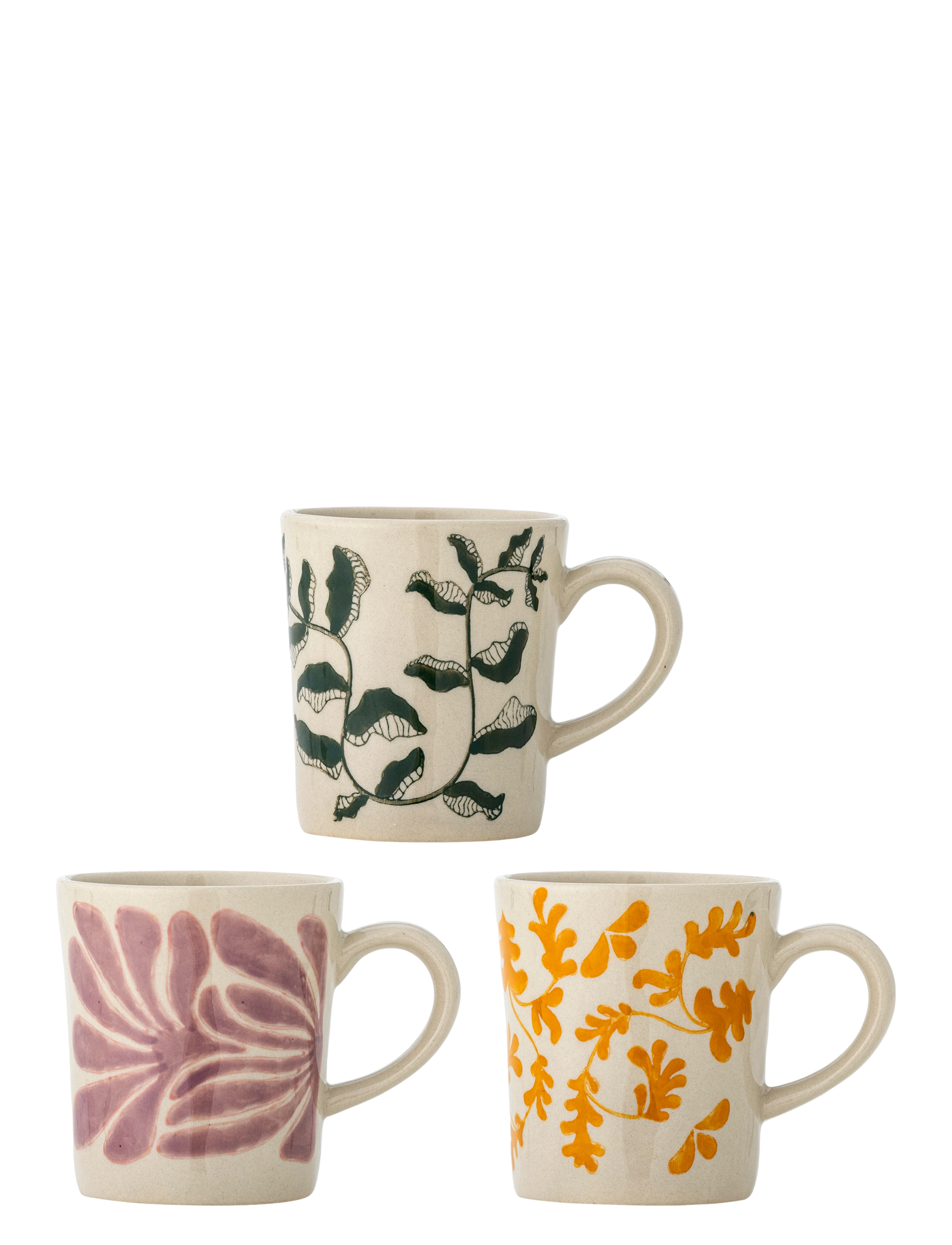 Bloomingville Fauni Cup - Geschirr - MULTI-COLOURED / cream