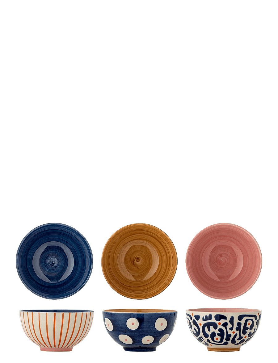 Bloomingville - Eviaya Bowl - hommikusöögikausid - multi-coloured - 1