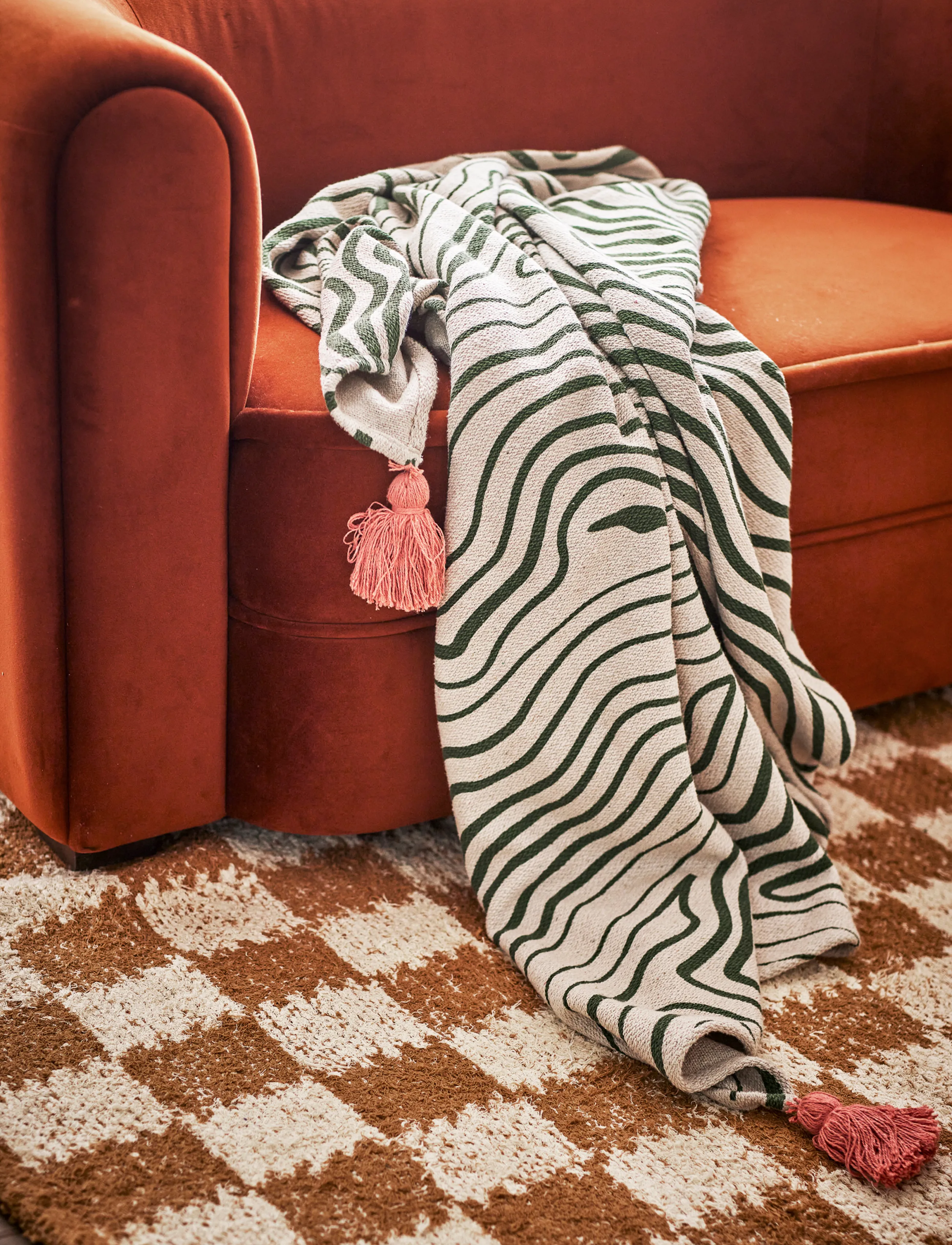 Bloomingville - Woodsby Throw - multi-coloured - 3