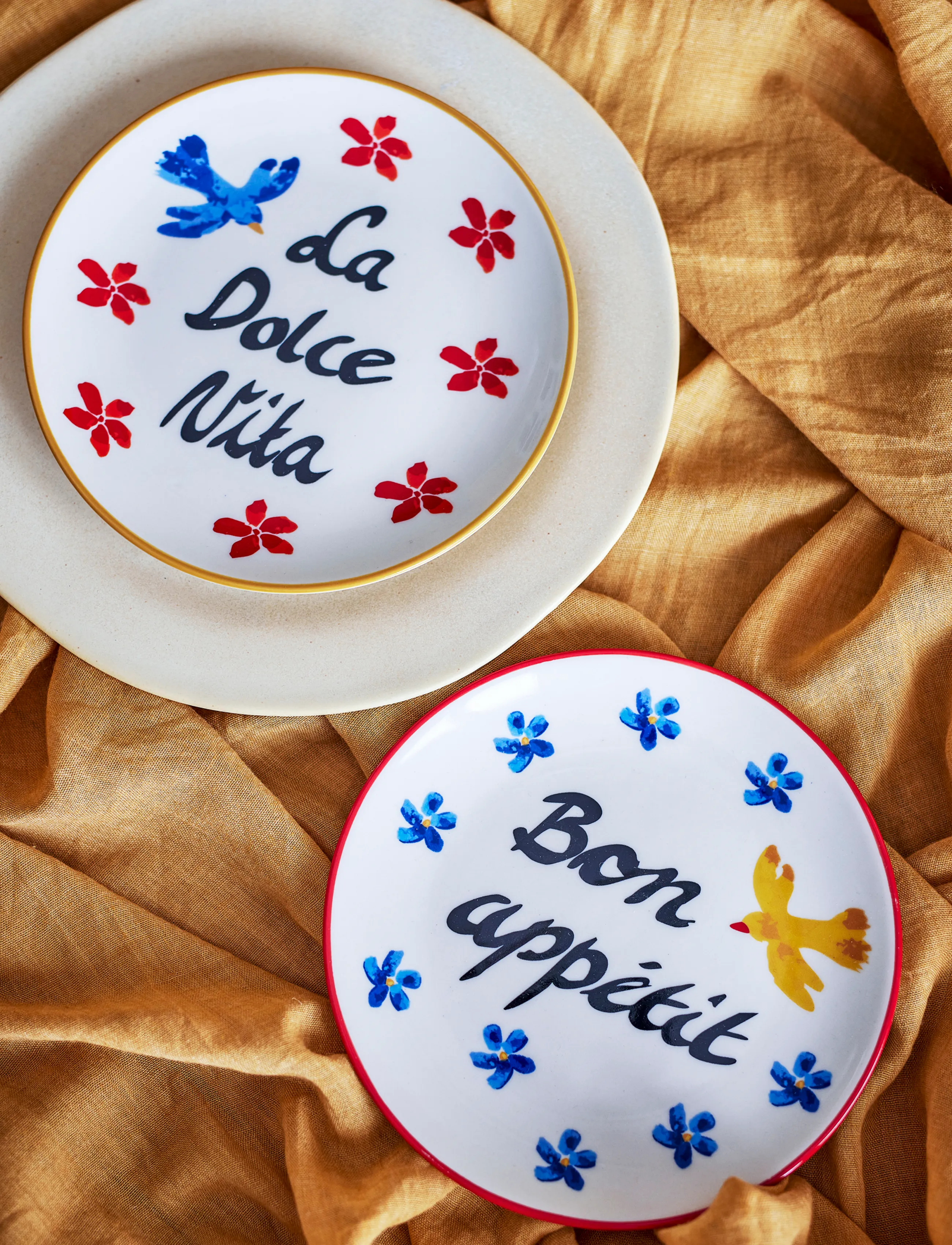 Bloomingville - Lindsay Plate - multi-coloured - 2