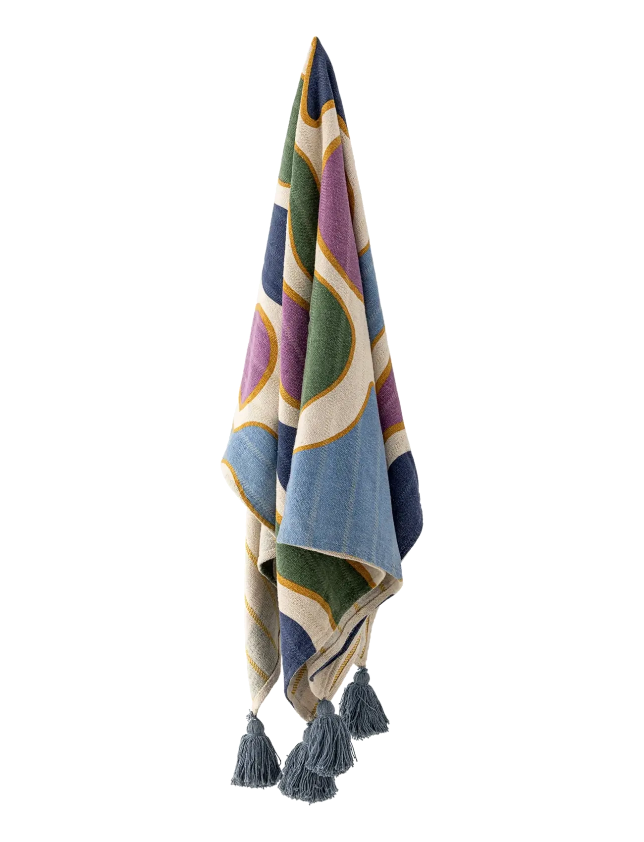 Bloomingville - Salacia Throw - blankets & throws - multi-coloured - 2