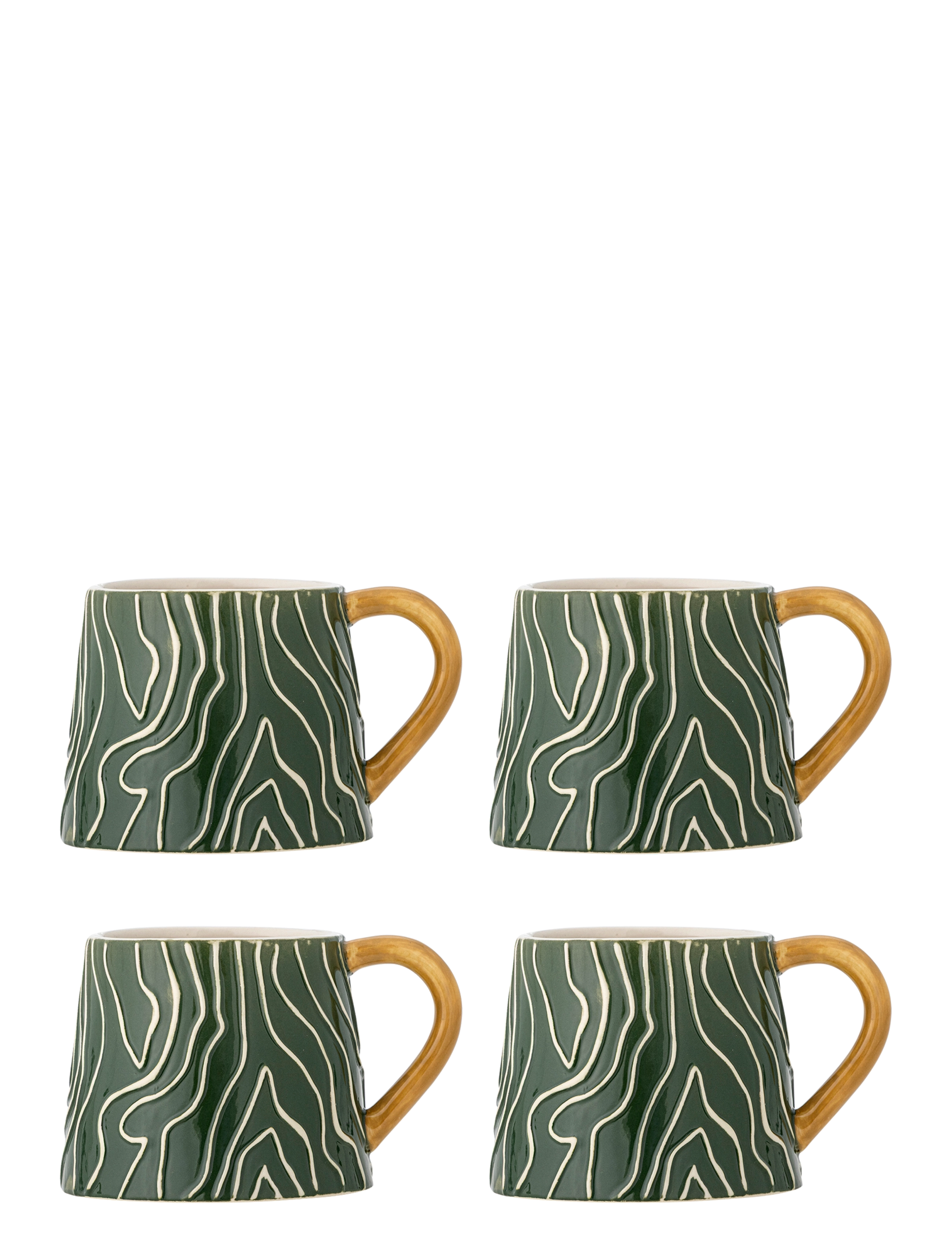 Bloomingville Woodsby Cup - Geschirr - MULTI-COLOURED / green