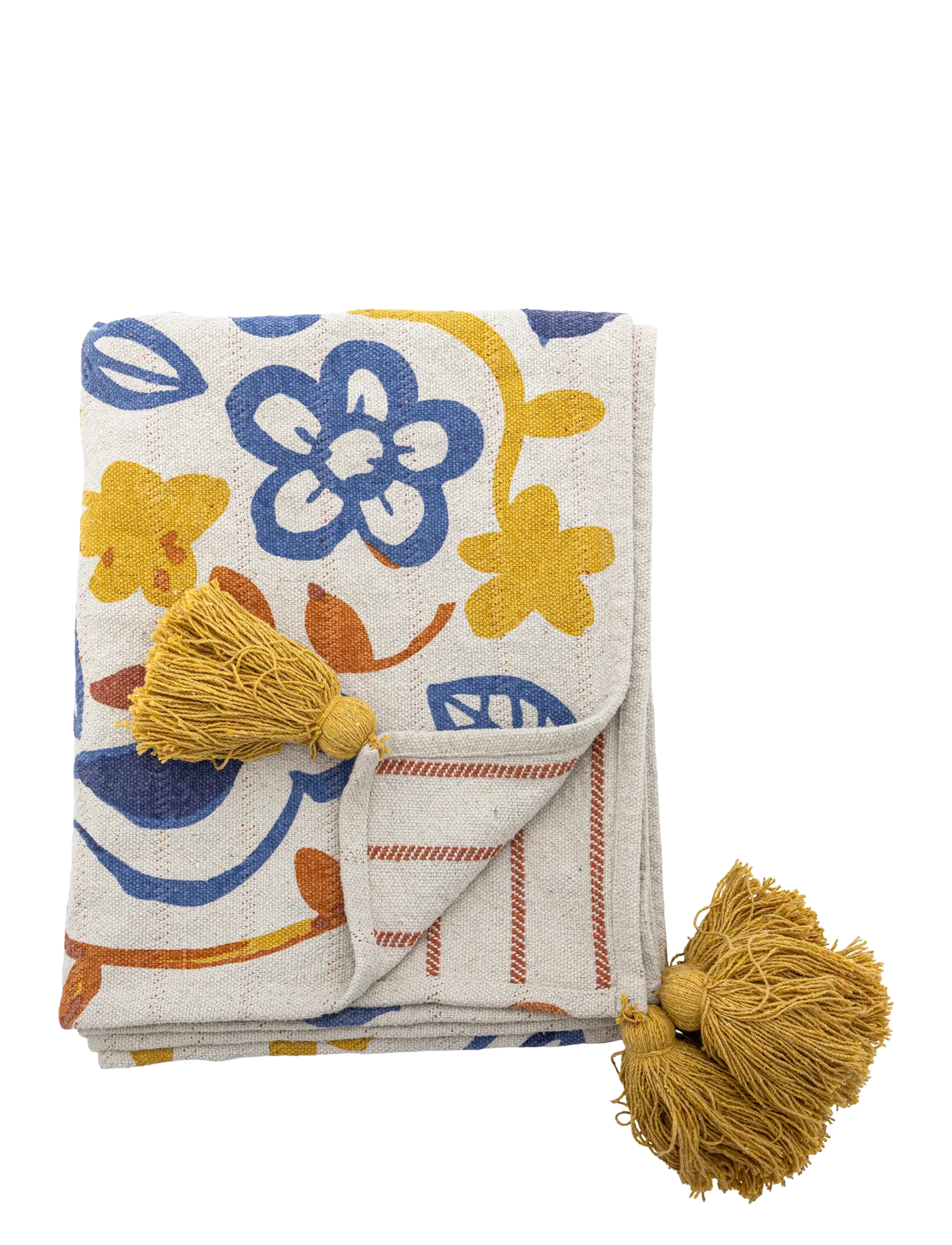 Bloomingville - Figuria Throw - blankets & throws - multi-coloured - 2