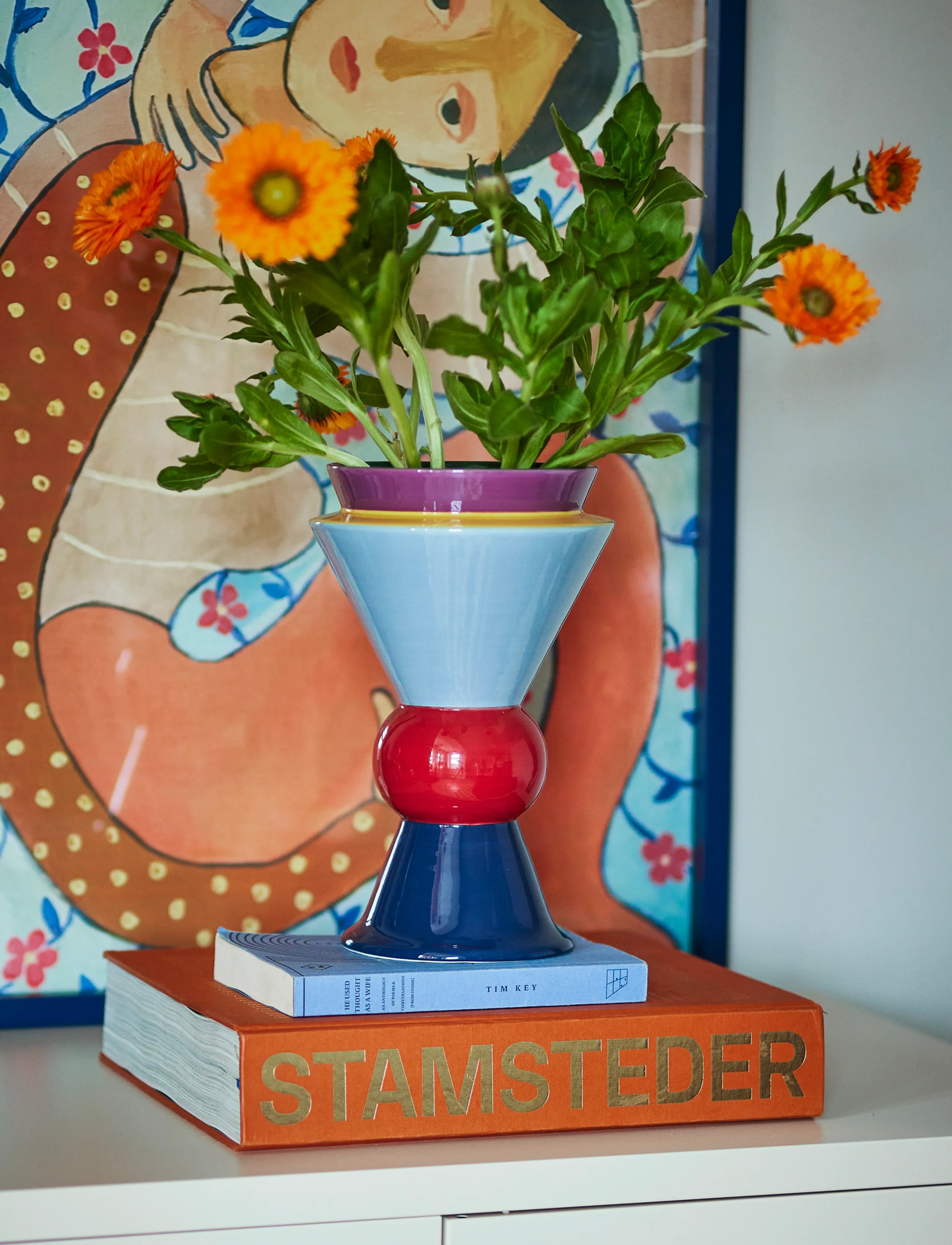 Bloomingville - Trilla Vase - vaser - multi-coloured - 2