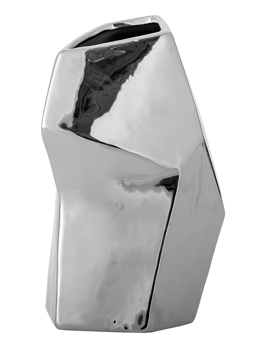 Bloomingville - Dimona Vase - vazos - silver - 1
