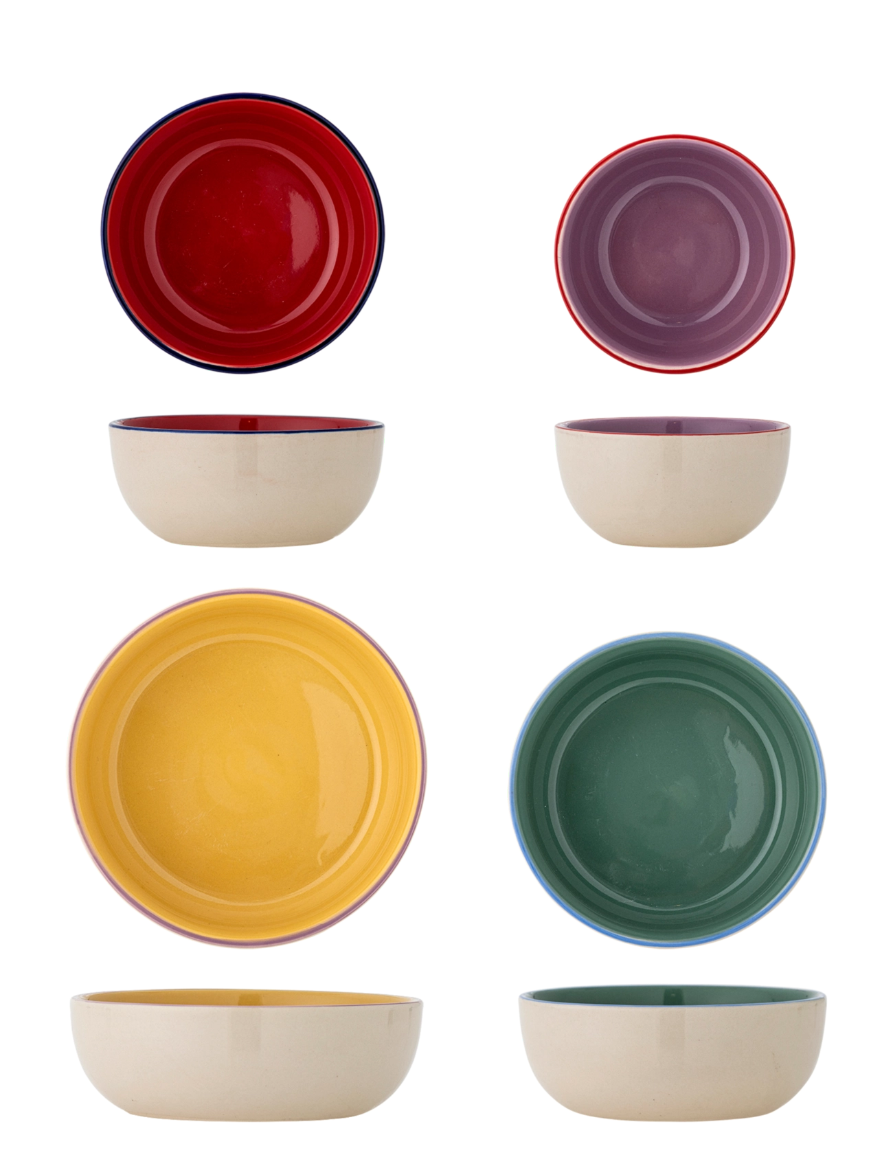 Bloomingville Vista Bowl - Serveringsskålar - MULTI-COLOURED / multi