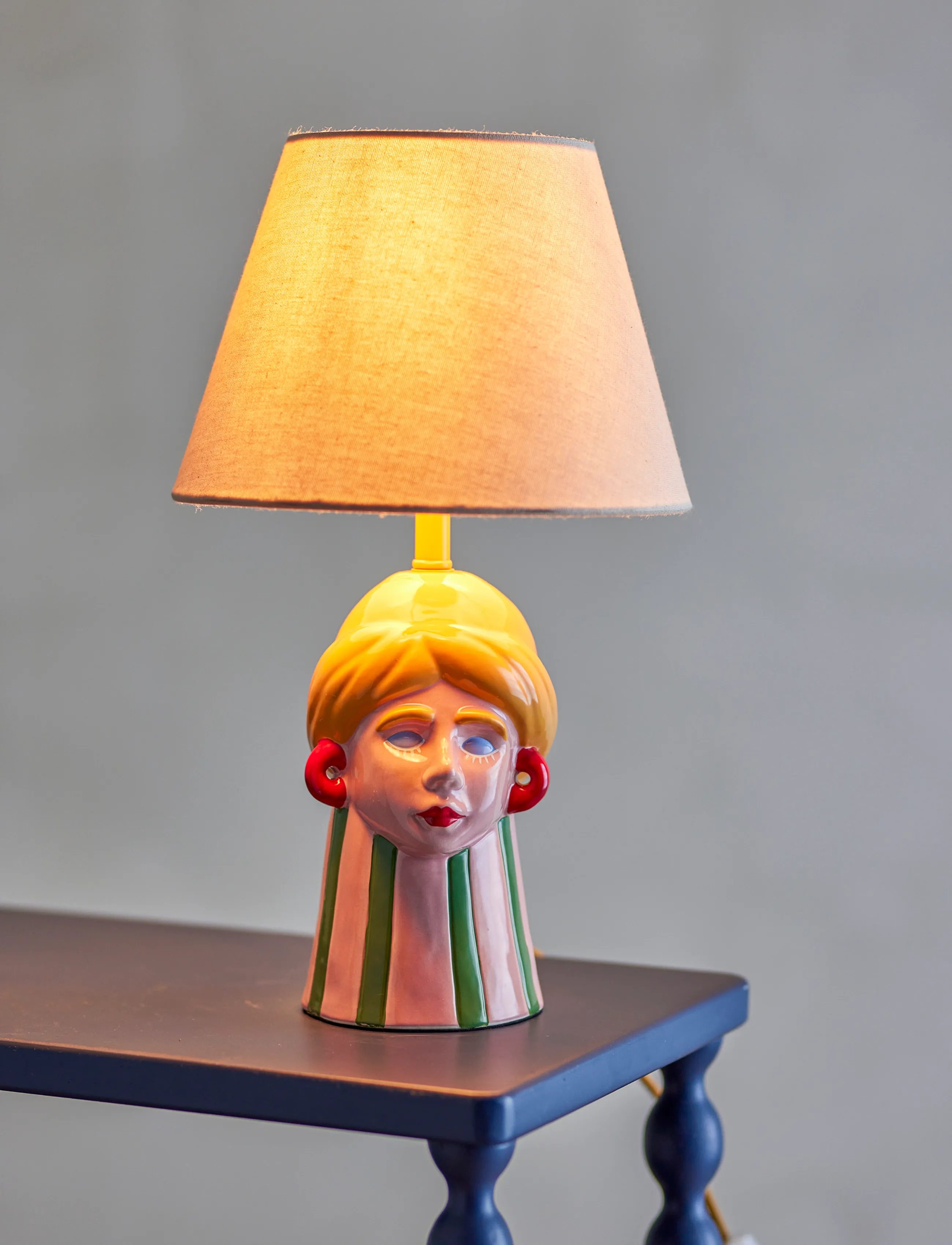 Bloomingville - Miss Jody Table Lamp - multi-coloured - 0