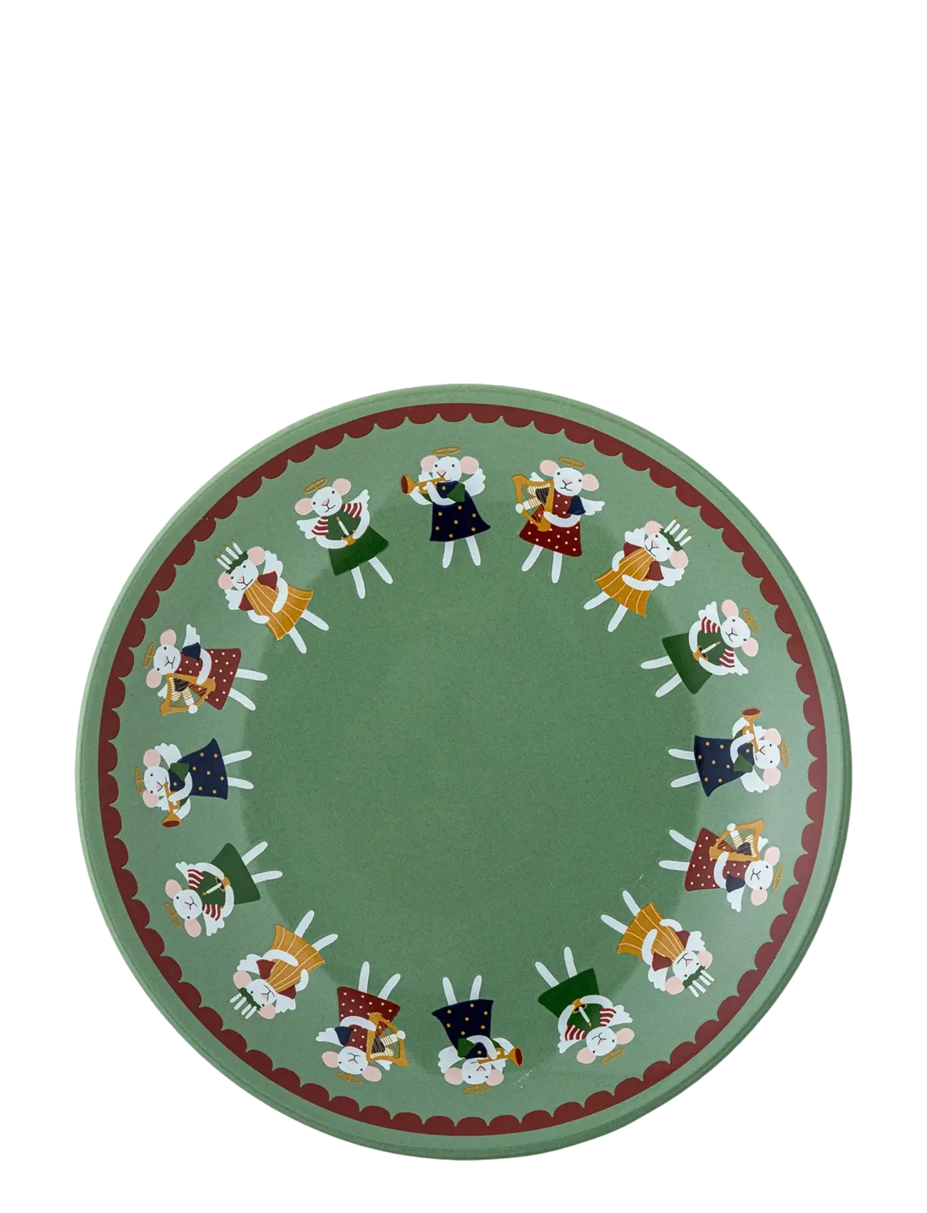 Bloomingville - Peo Plate - green - 2