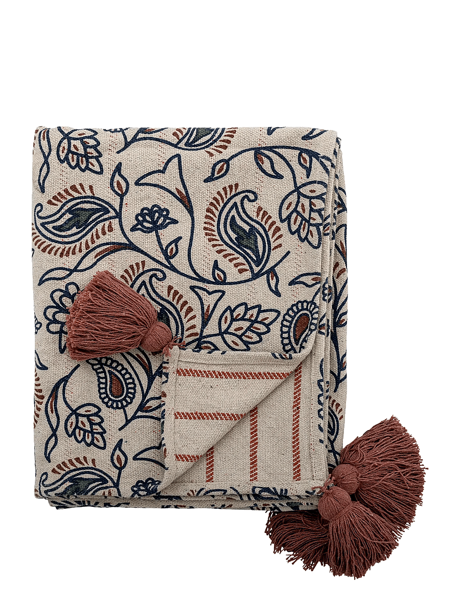 Bloomingville - Paisley Throw - decken - multi-coloured - 1