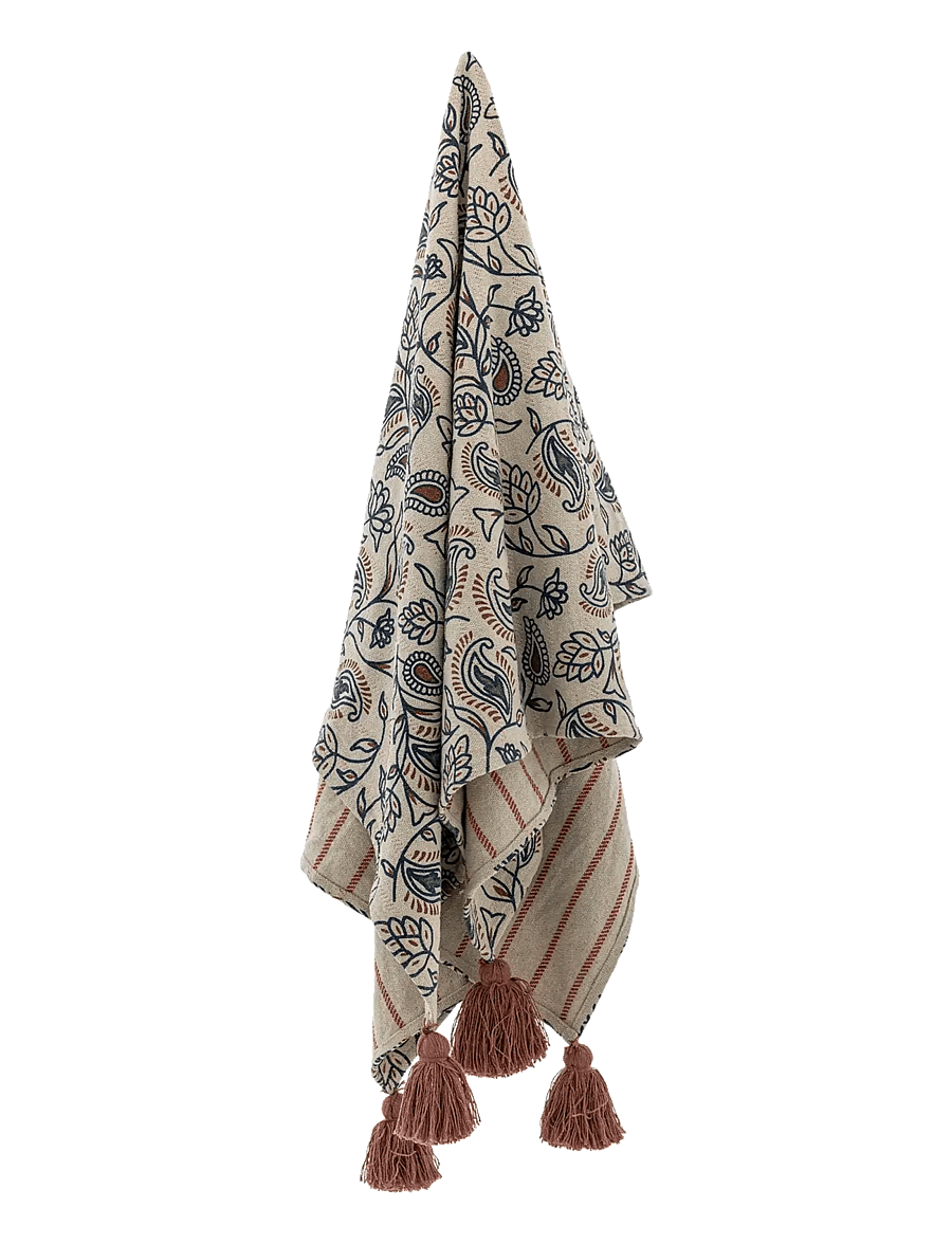 Bloomingville - Paisley Throw - decken - multi-coloured - 2