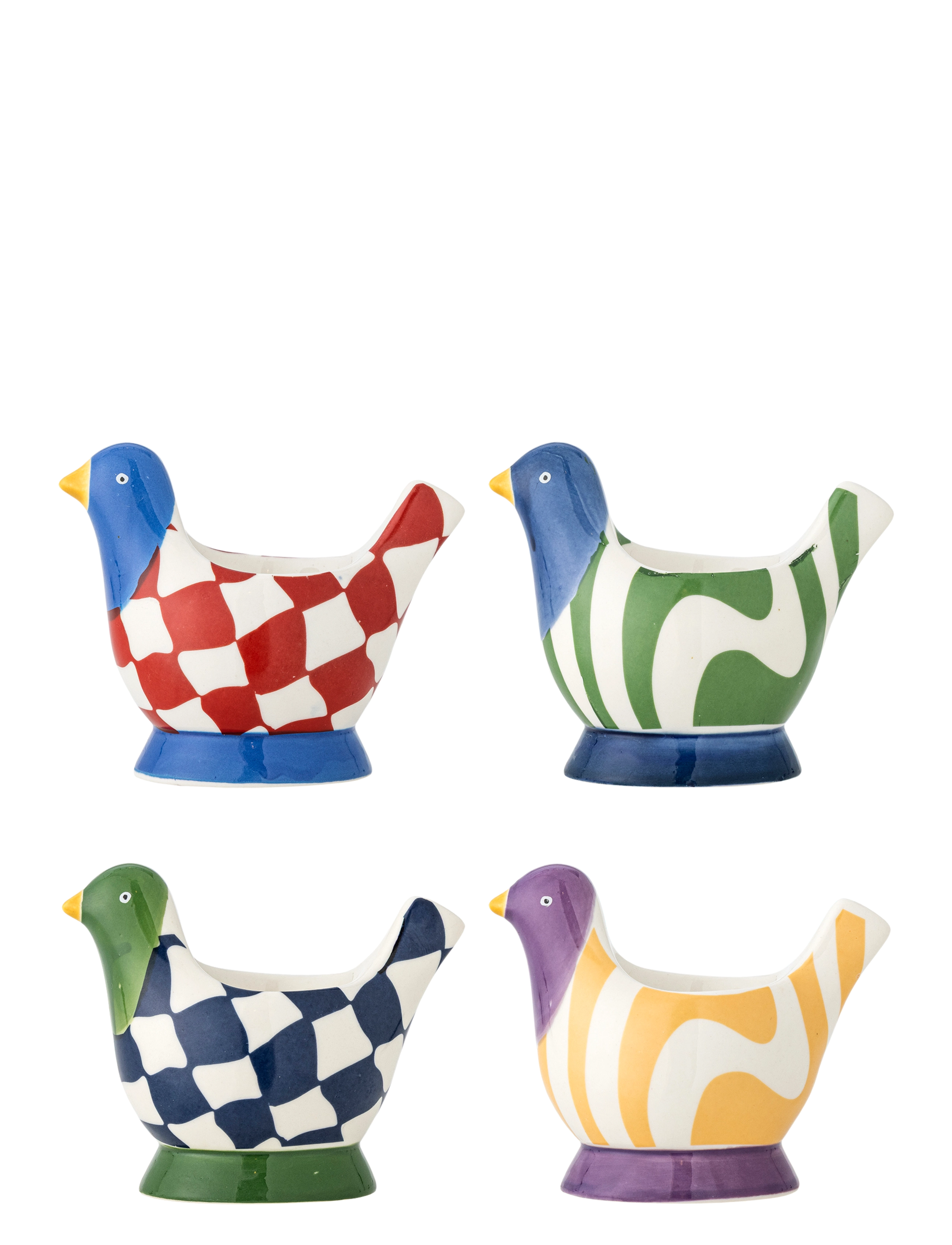 Bloomingville Birdy Egg Cup - Geschirr - MULTI-COLOURED / multi