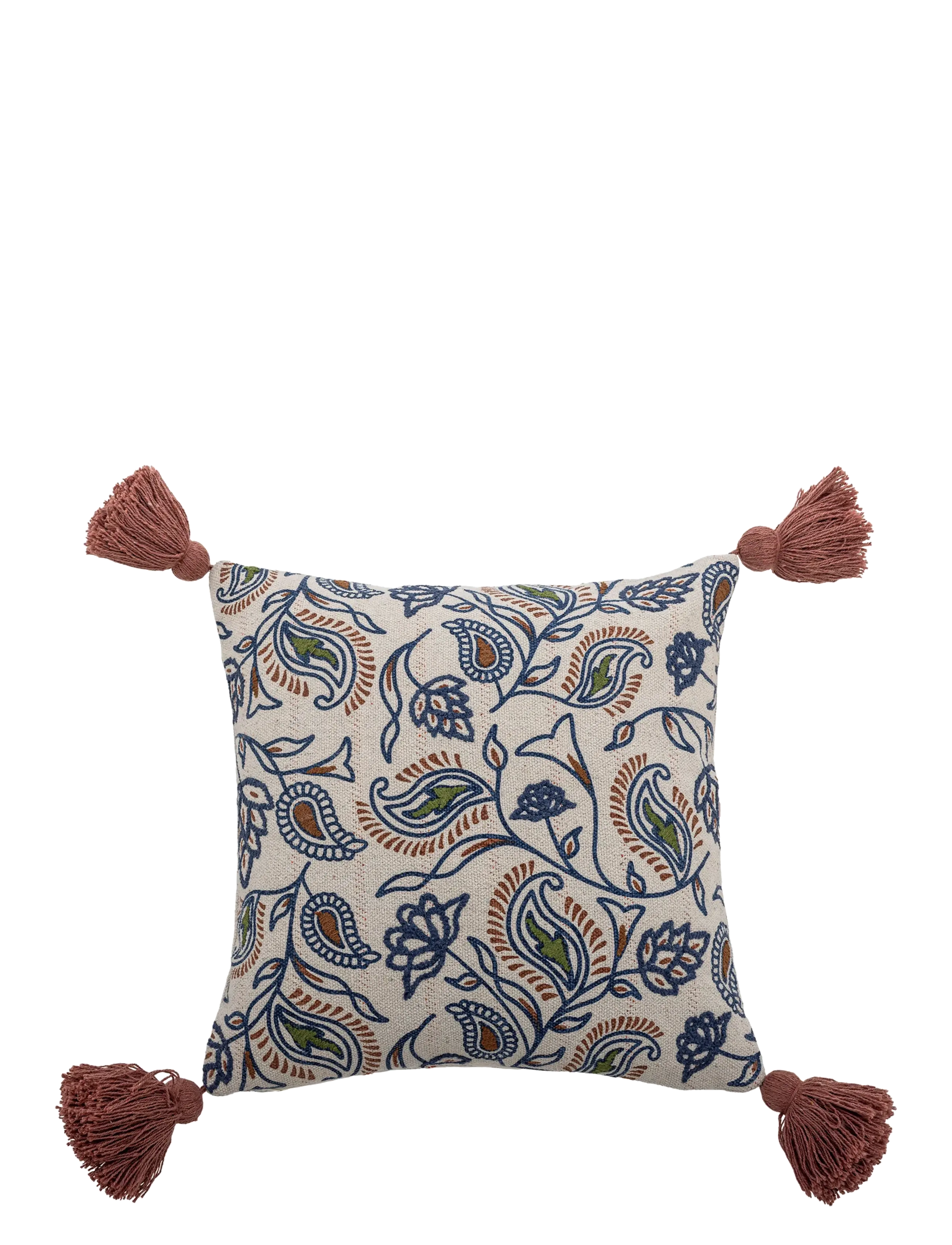 Bloomingville Paisley Cushion - Textilier - MULTI-COLOURED / multi