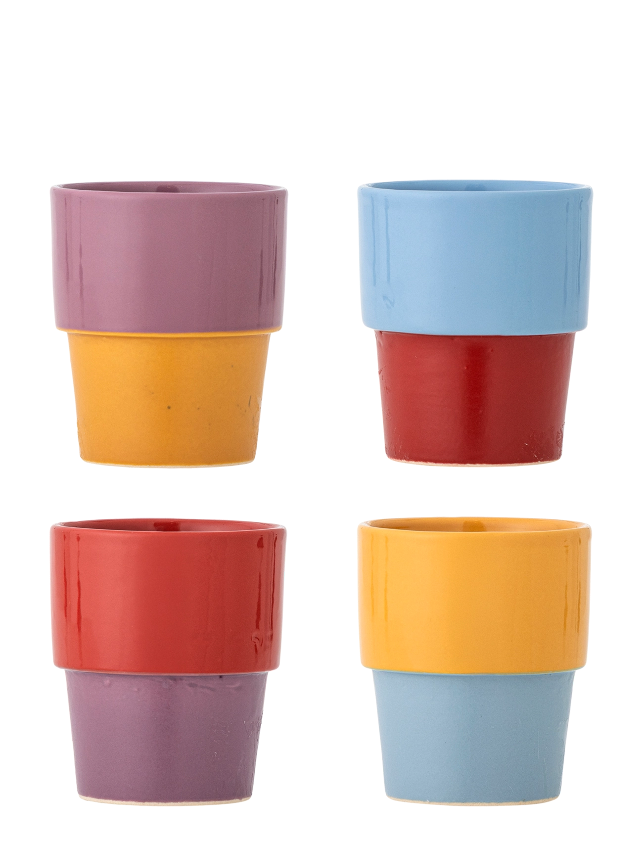 Bloomingville Ewan Cup - Geschirr - RED / multi
