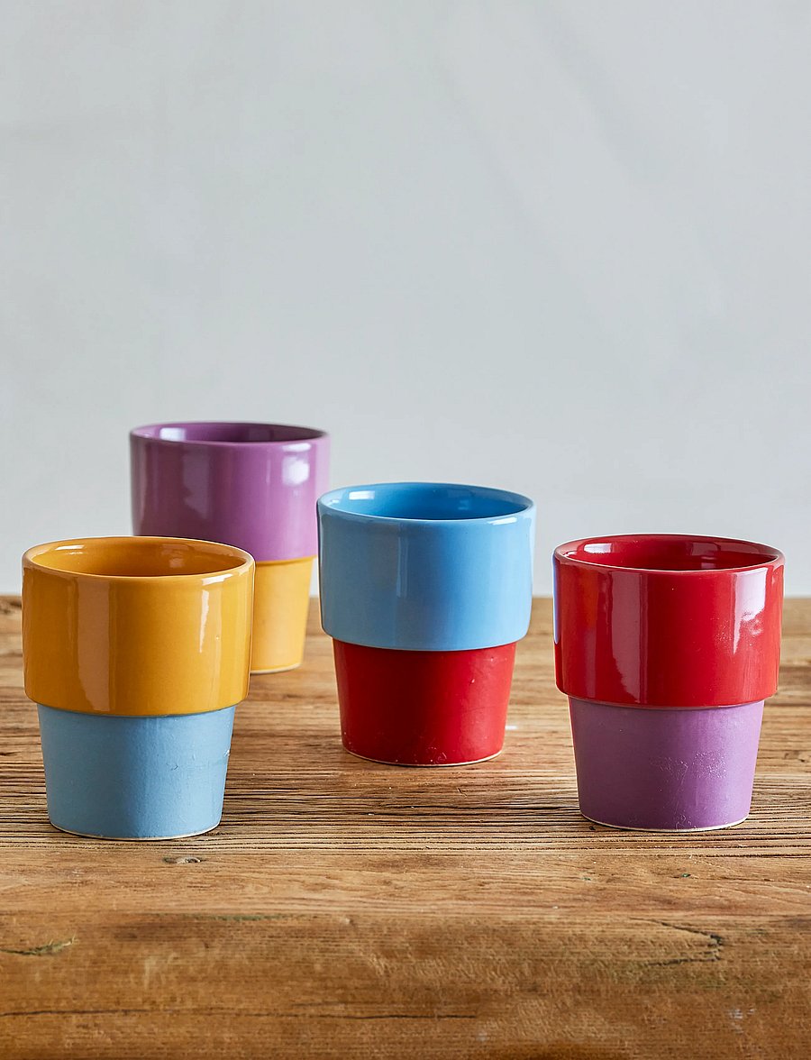 Bloomingville - Ewan Cup - espressotassen - red - 0