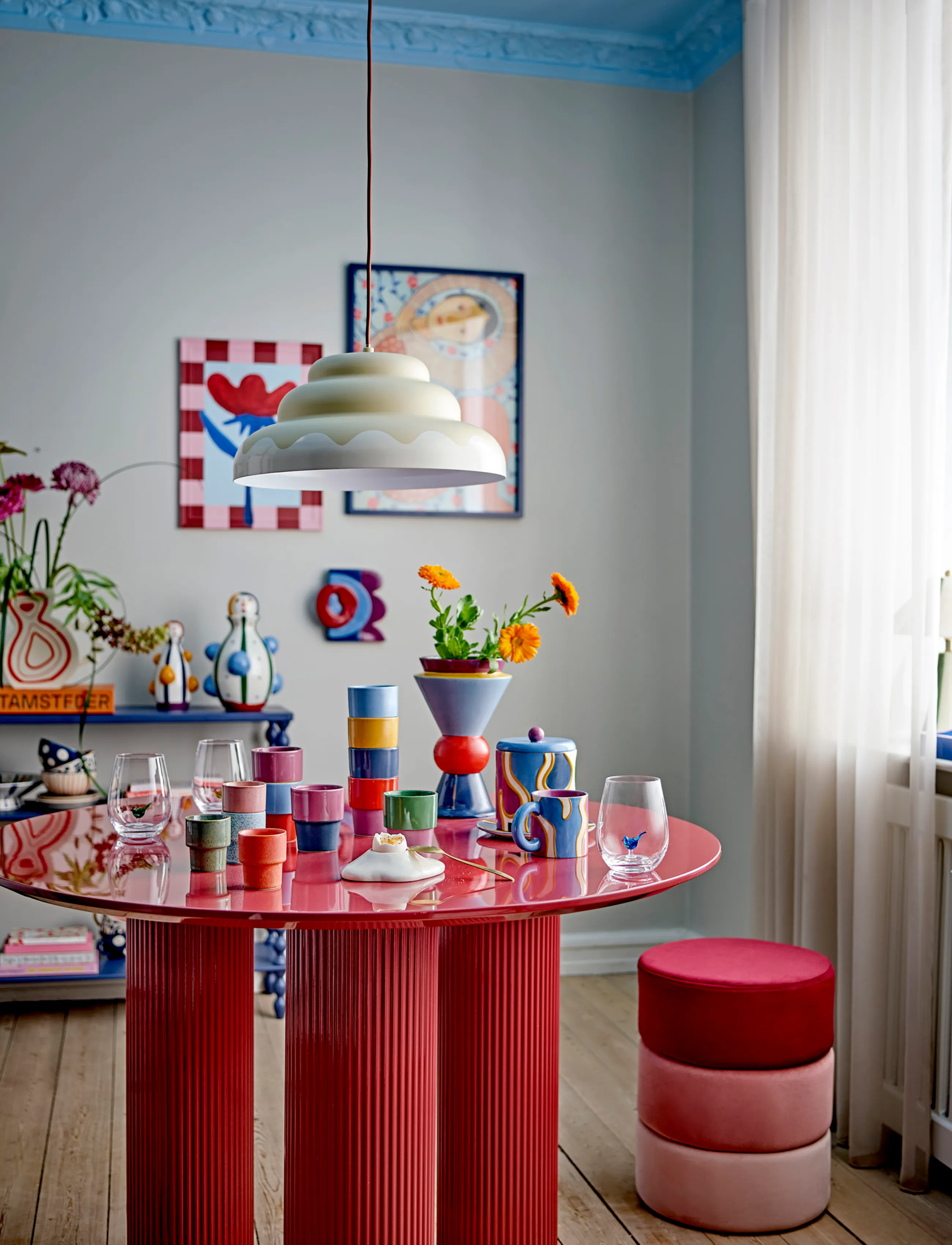 Bloomingville - Ewan Cup - espressotassen - red - 3