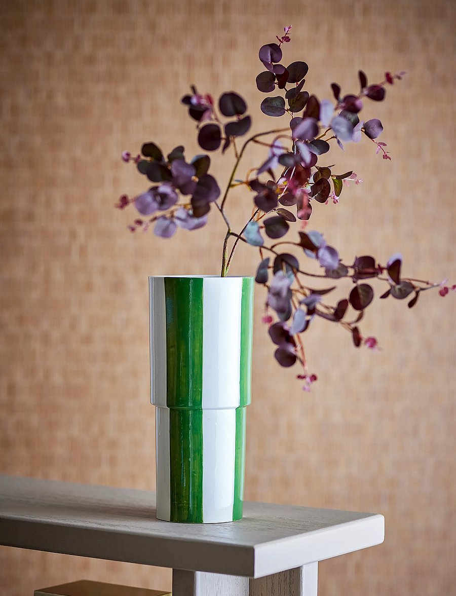 Bloomingville - Floki Vase - vasen - green - 0