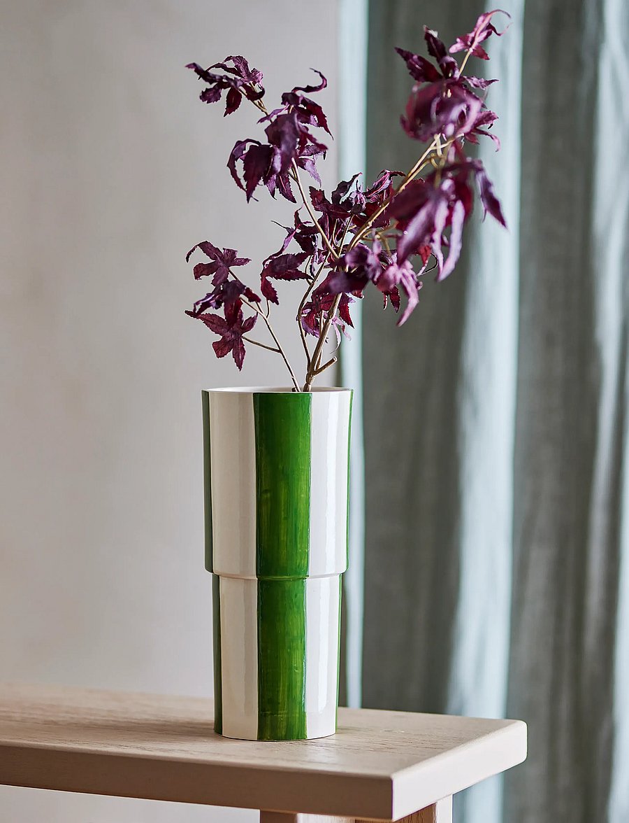 Bloomingville - Floki Vase - vasen - green - 4