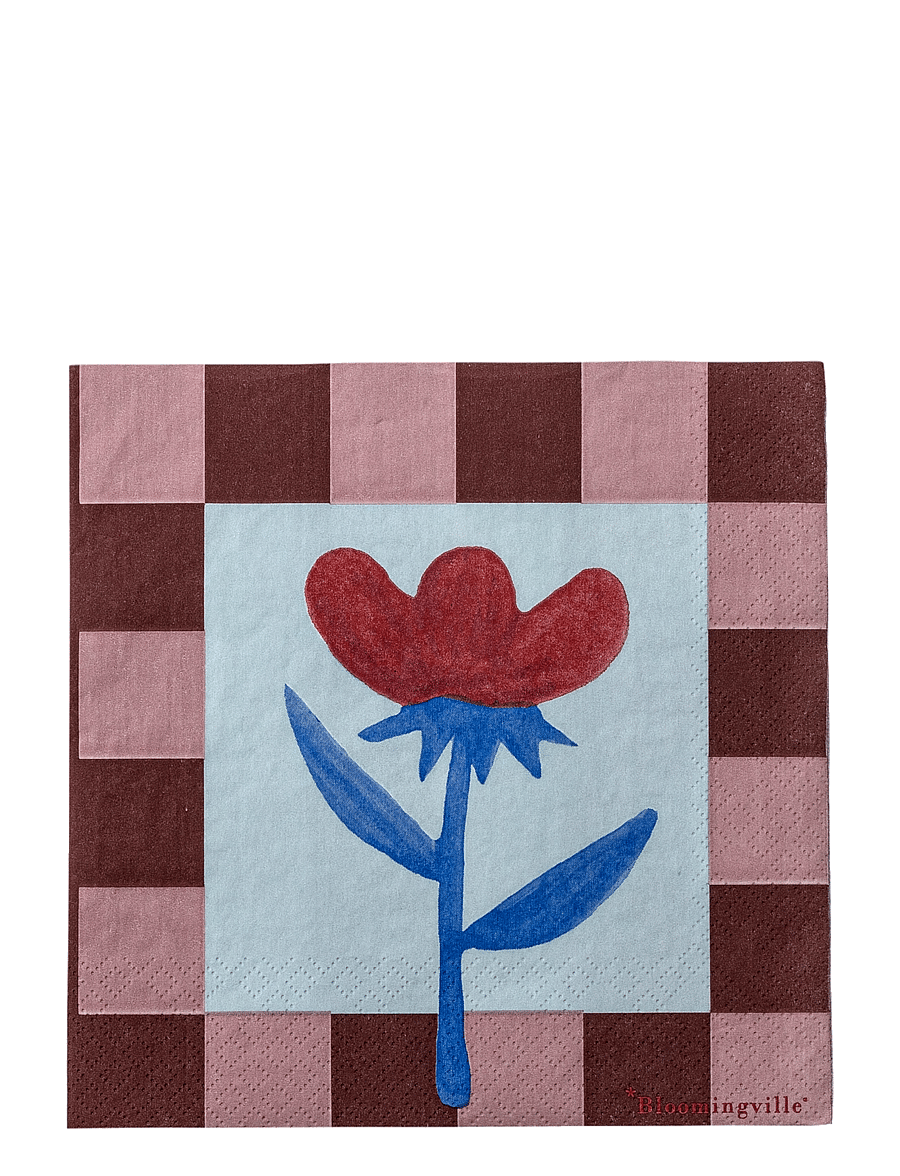 Bloomingville - Vinia Napkin - papīra salvetes - multi-coloured - 1