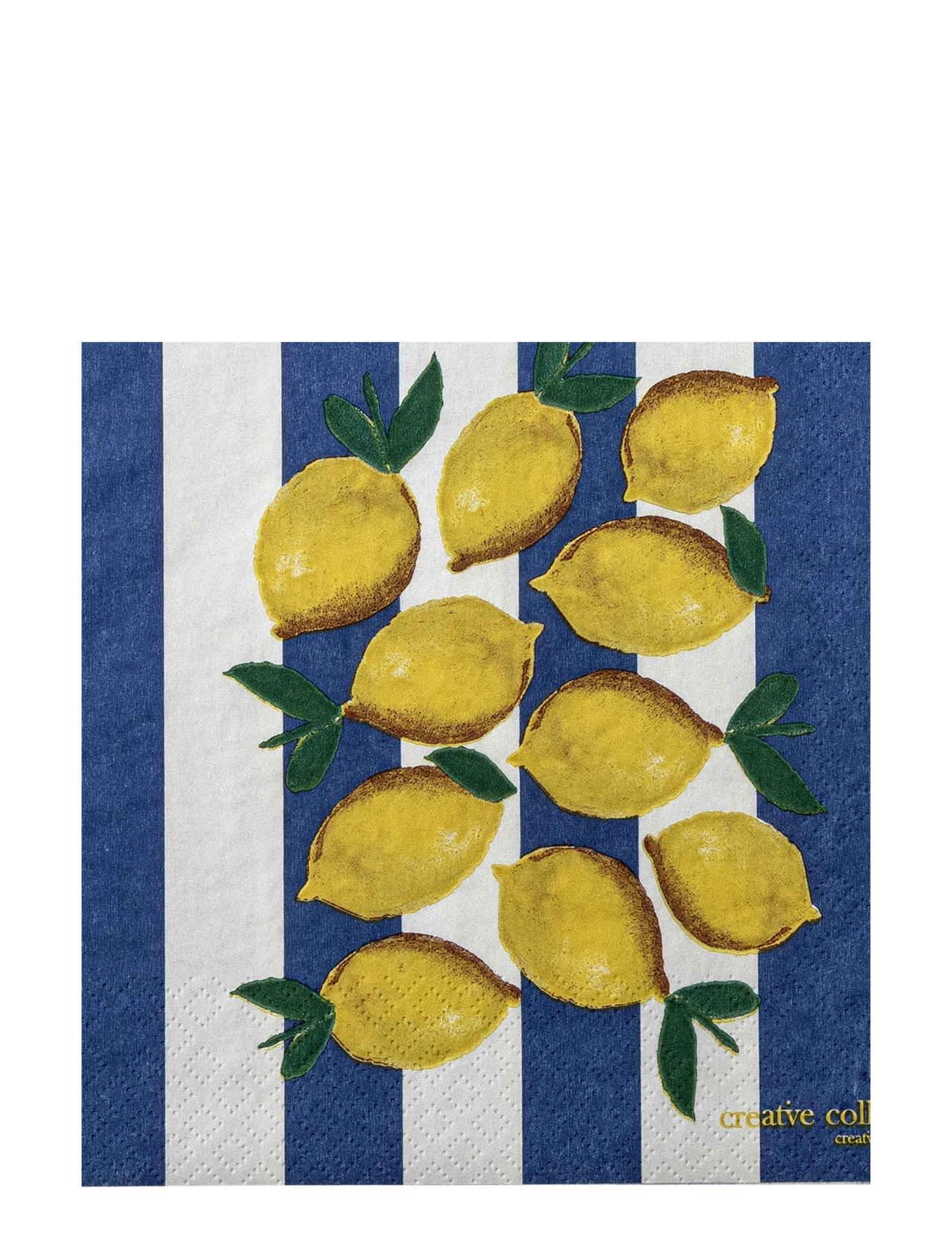 Bloomingville Limone Napkin - Geschirr - MULTI-COLOURED / blue