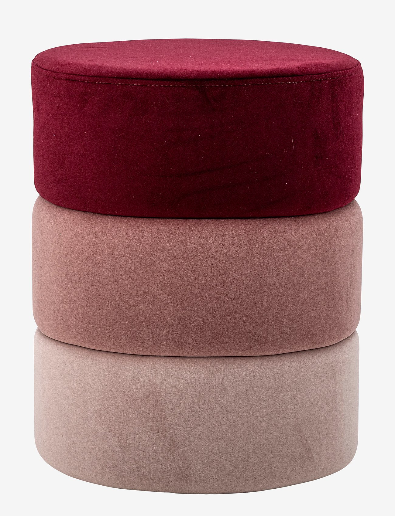 Bloomingville Bilbao Pouf - Pink - H48CM