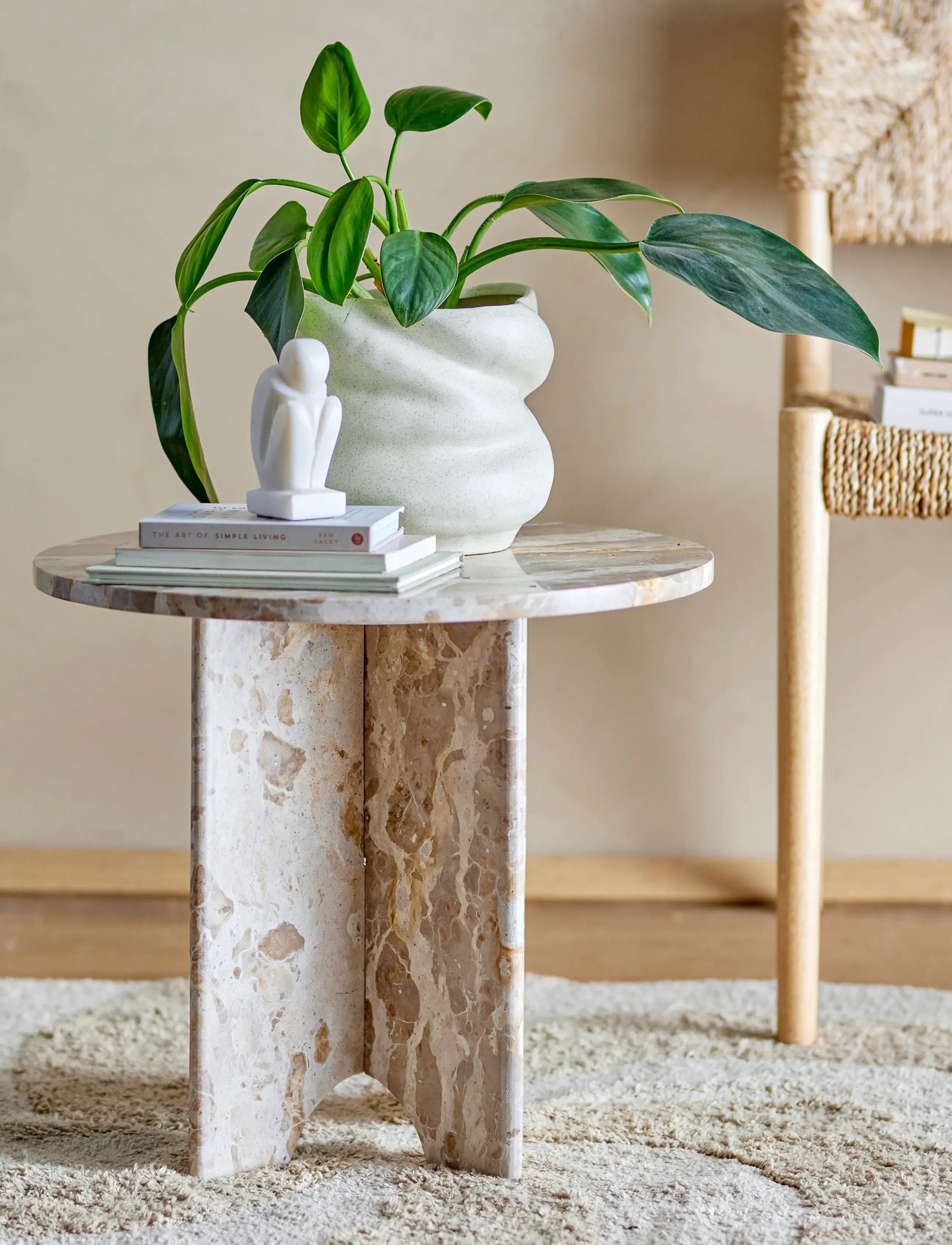 Bloomingville - Jasmia Sidebord, Brun, Marmor - køb efter pris - brown - 4