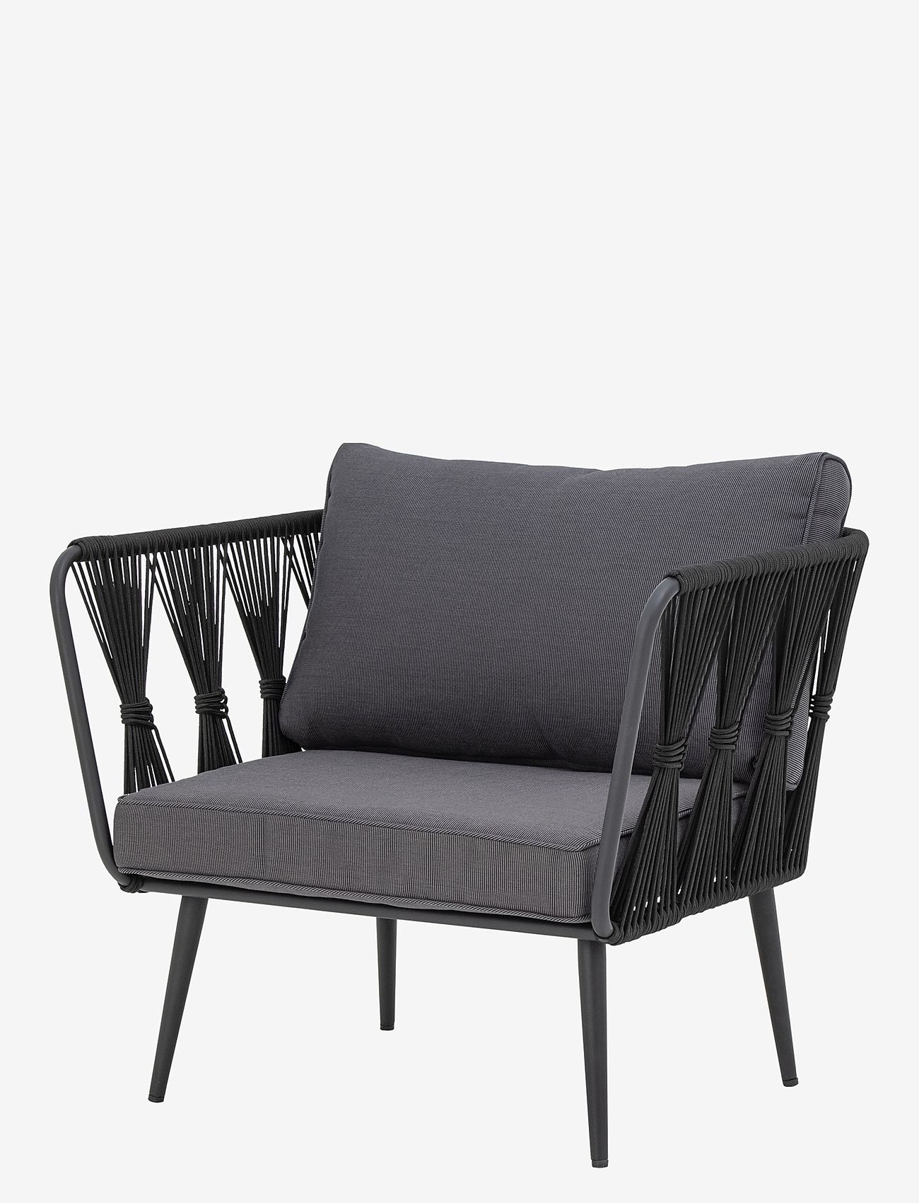 Bloomingville - Pavone Lounge Chair - lænestole - black - 2