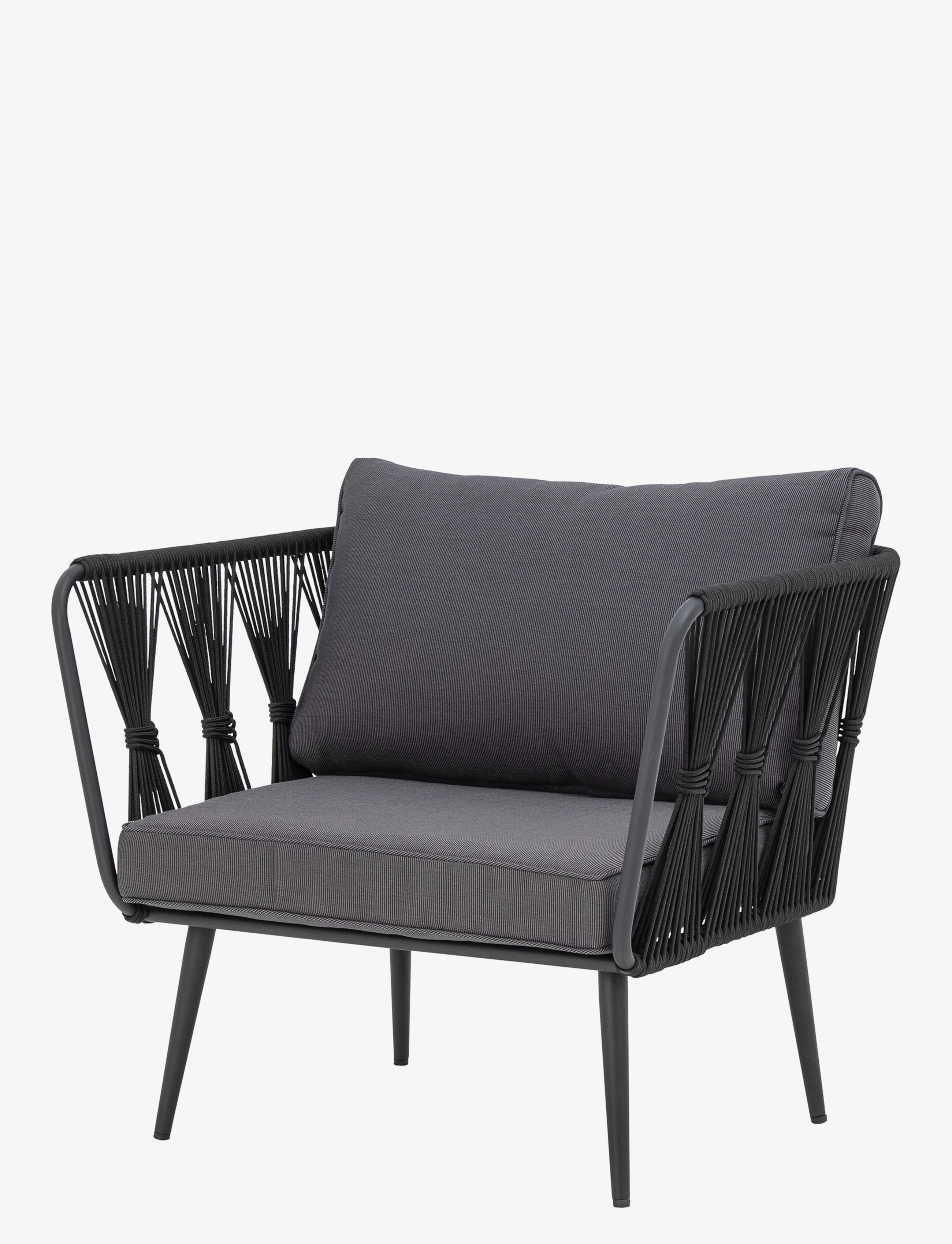Bloomingville - Pavone Lounge Chair - lænestole - black - 2