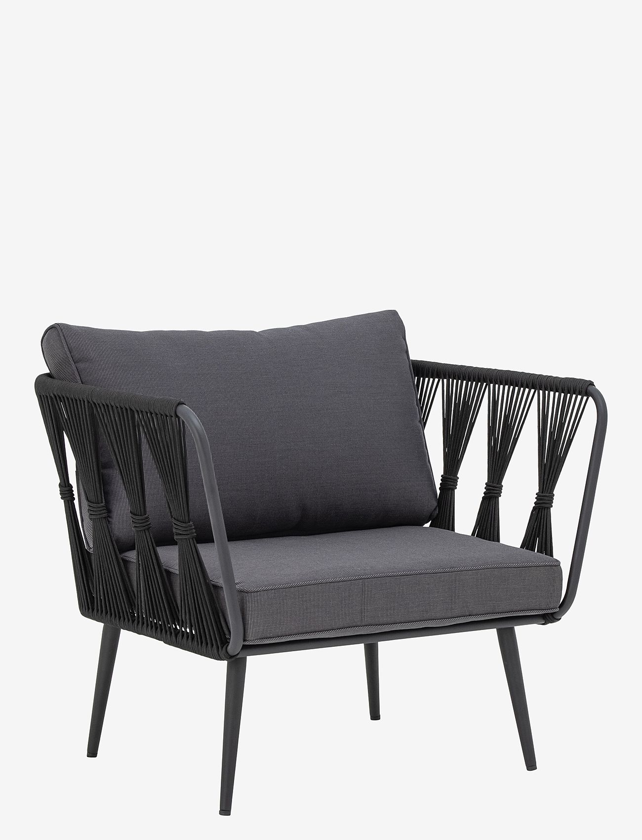 Bloomingville - Pavone Lounge Chair - lænestole - black - 3