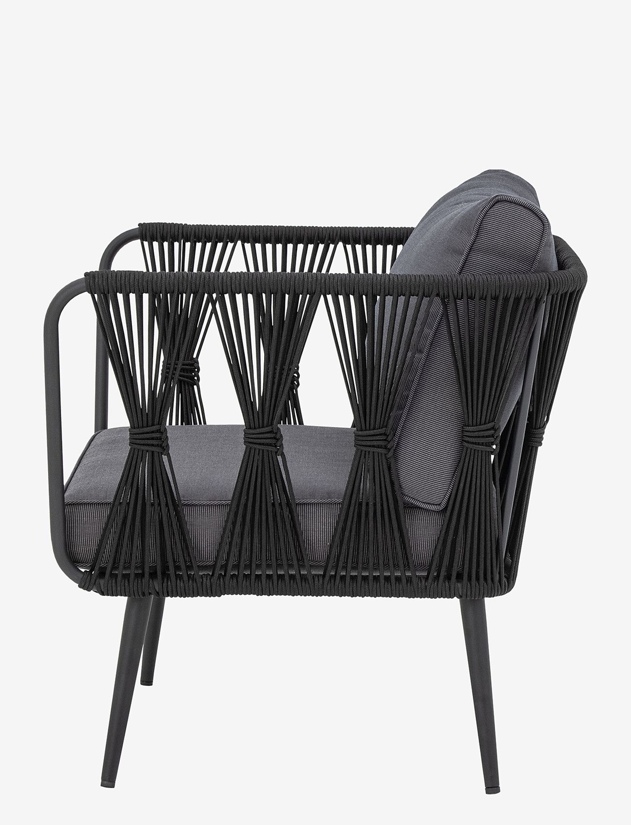Bloomingville - Pavone Lounge Chair - lænestole - black - 4
