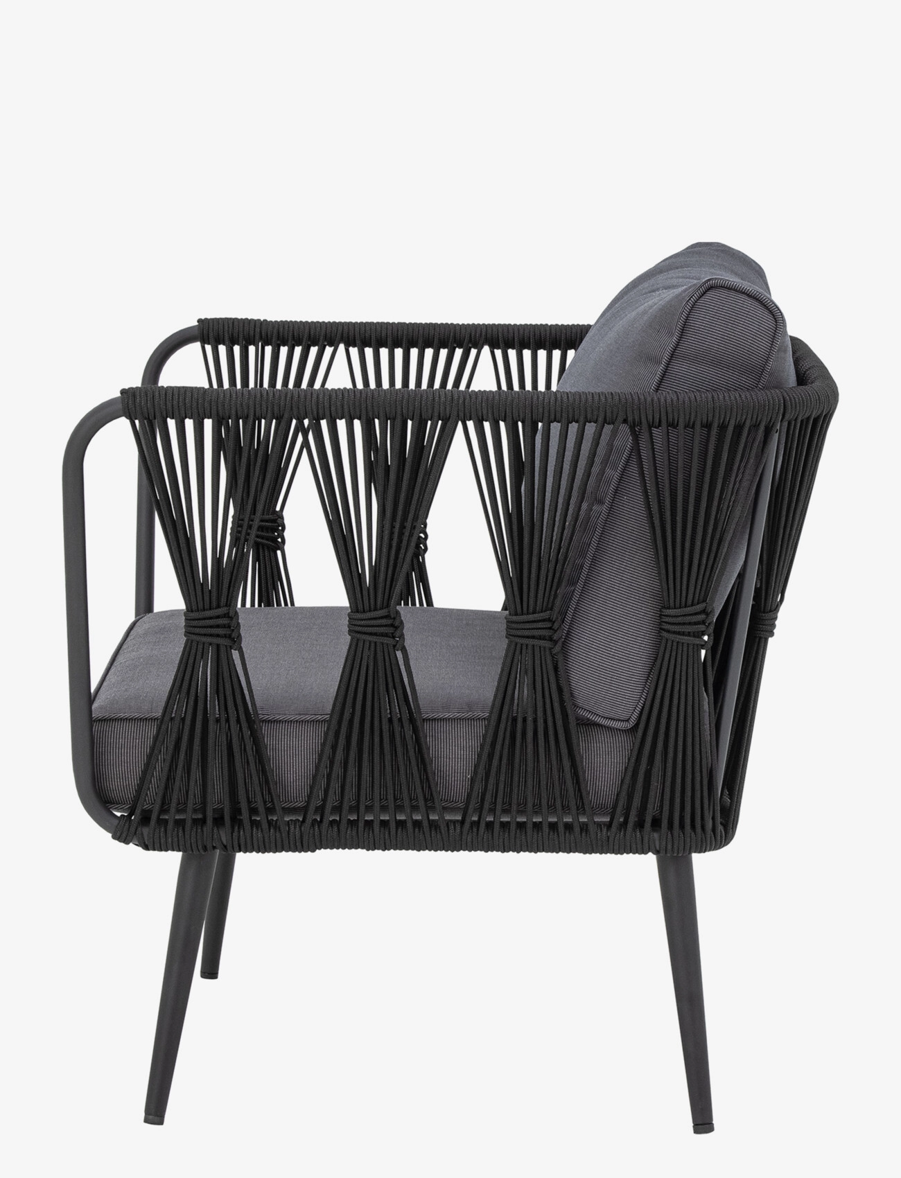 Bloomingville - Pavone Lounge Chair - lænestole - black - 4