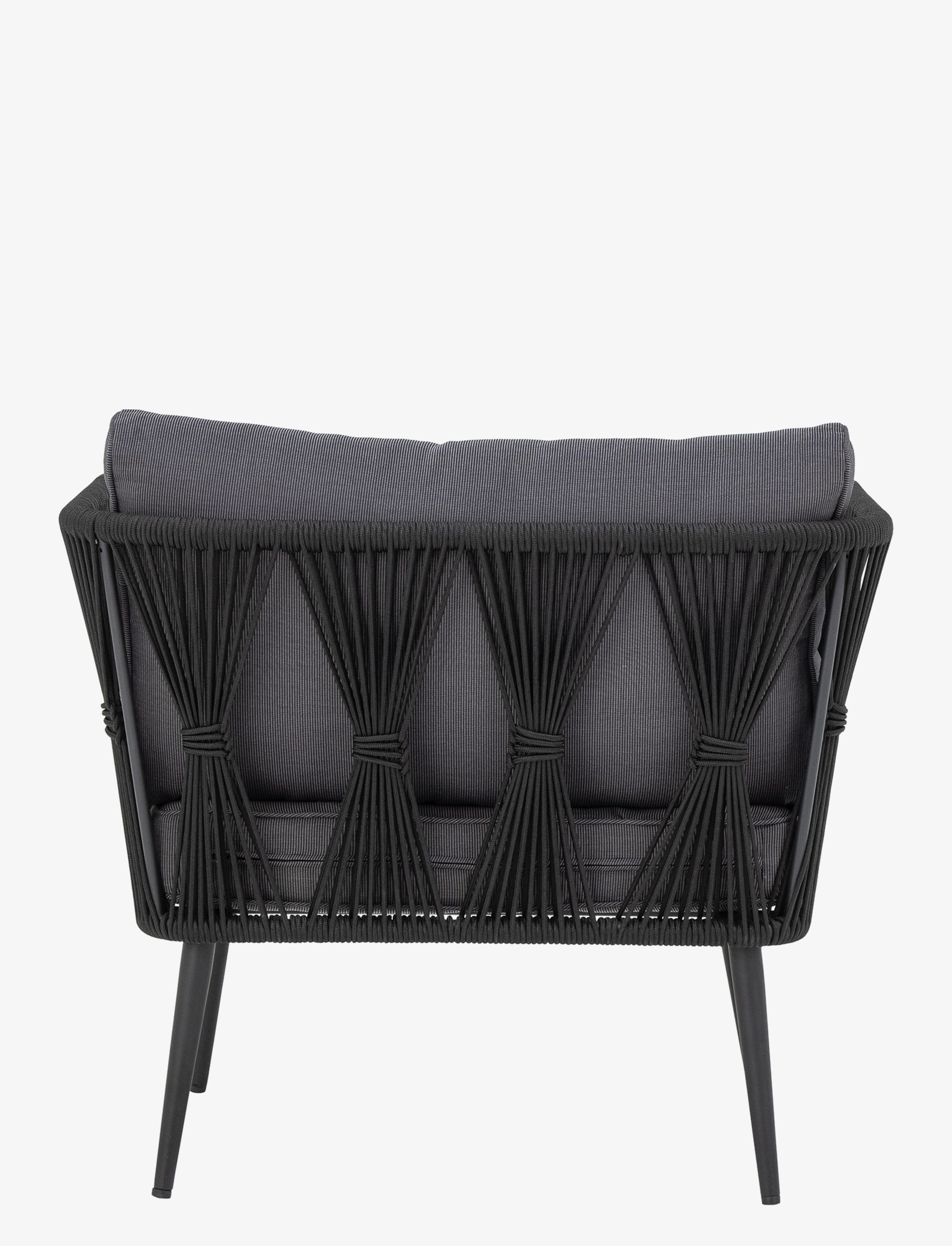 Bloomingville - Pavone Lounge Chair - lænestole - black - 5