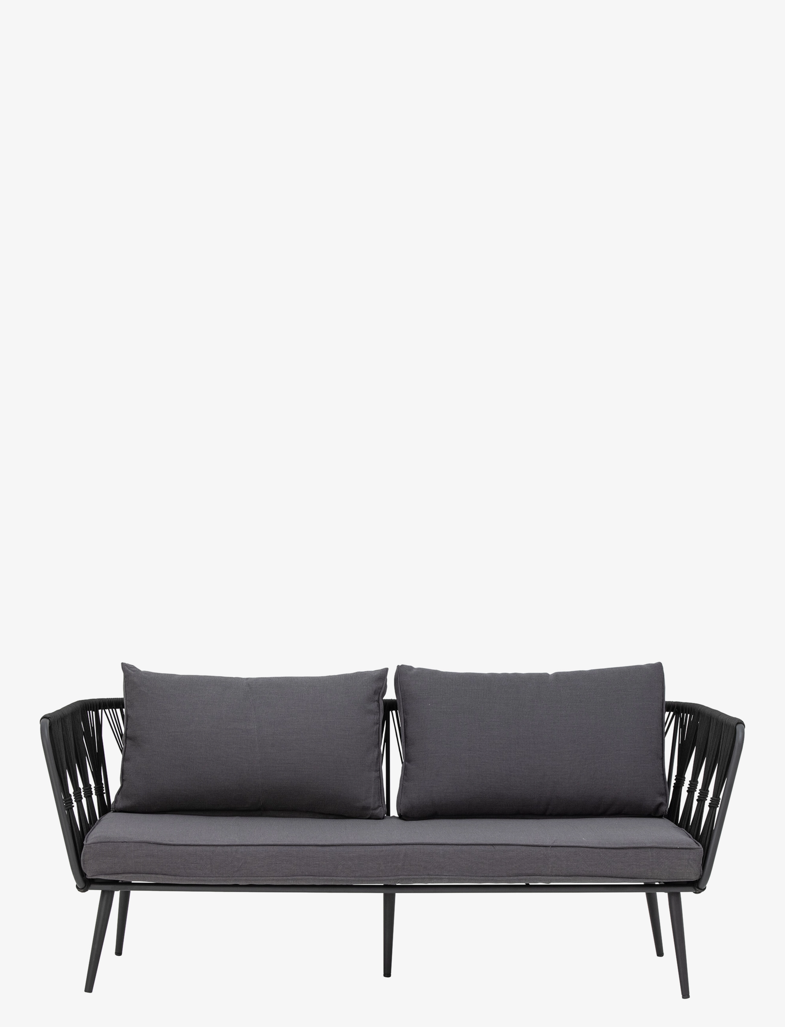 Bloomingville Pavone Sofa - Soffor - BLACK / black