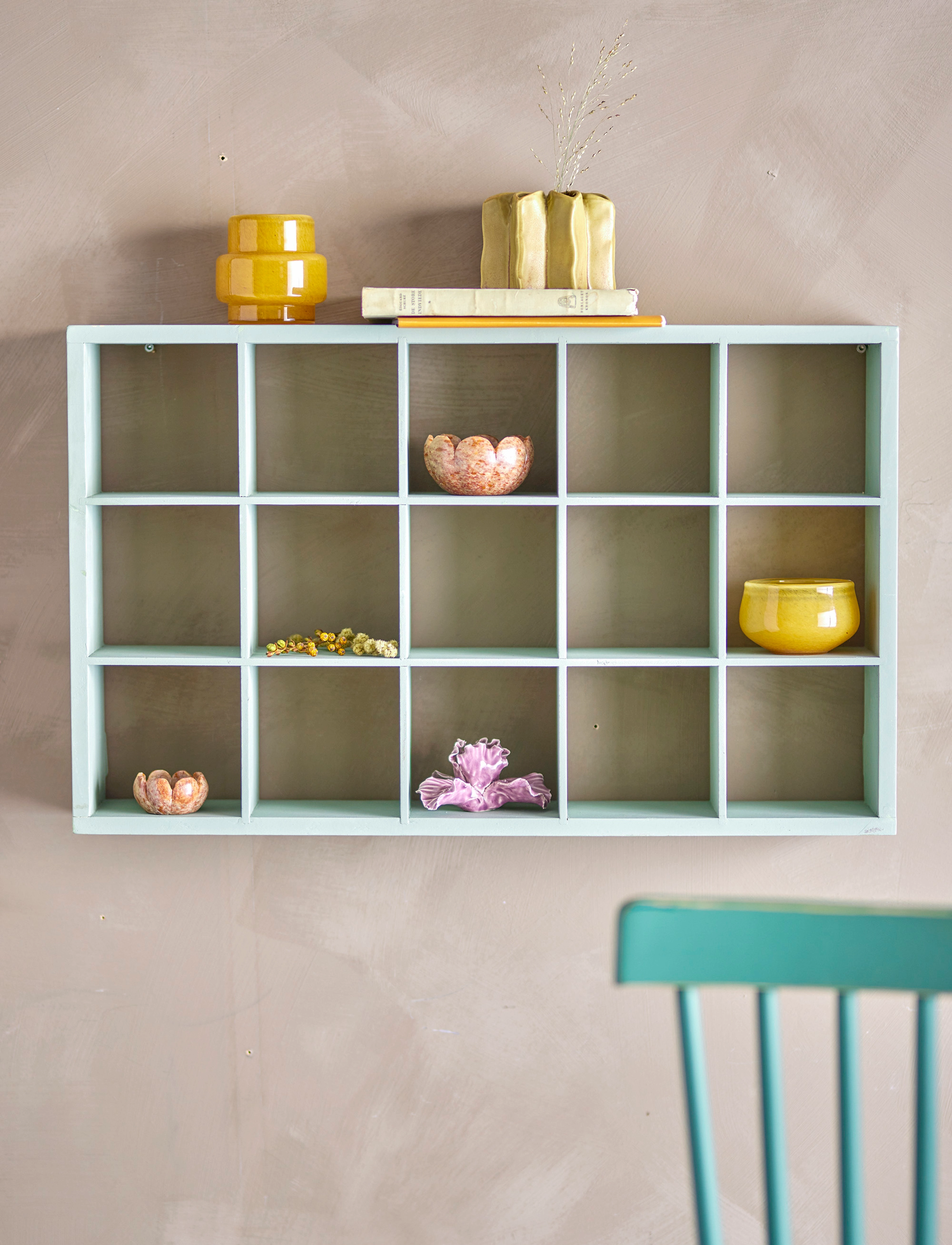 Bloomingville Preston Shelf, One Size, Green, Møbler > Hylder, Unisex