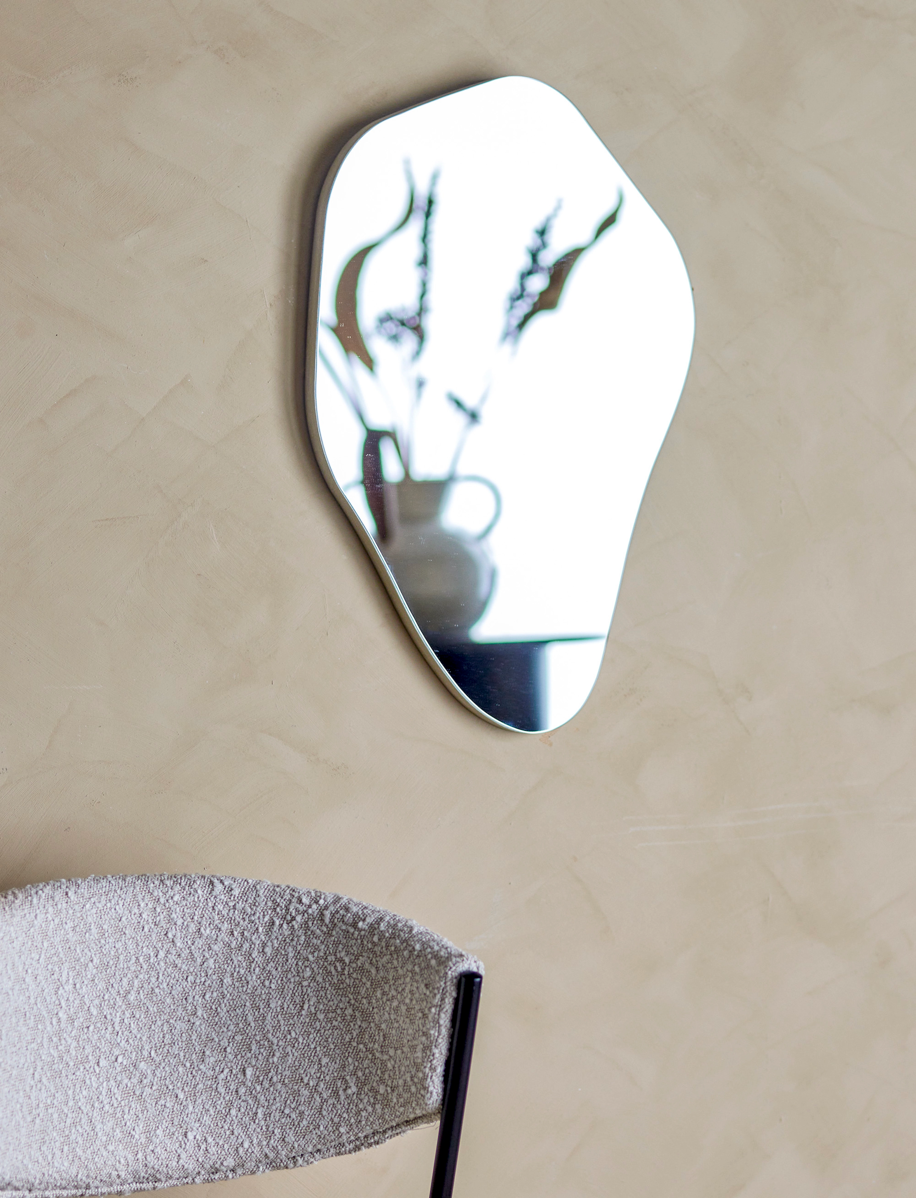 Bloomingville - Aimie Wall Mirror - sieniniai veidrodžiai - silver - 3