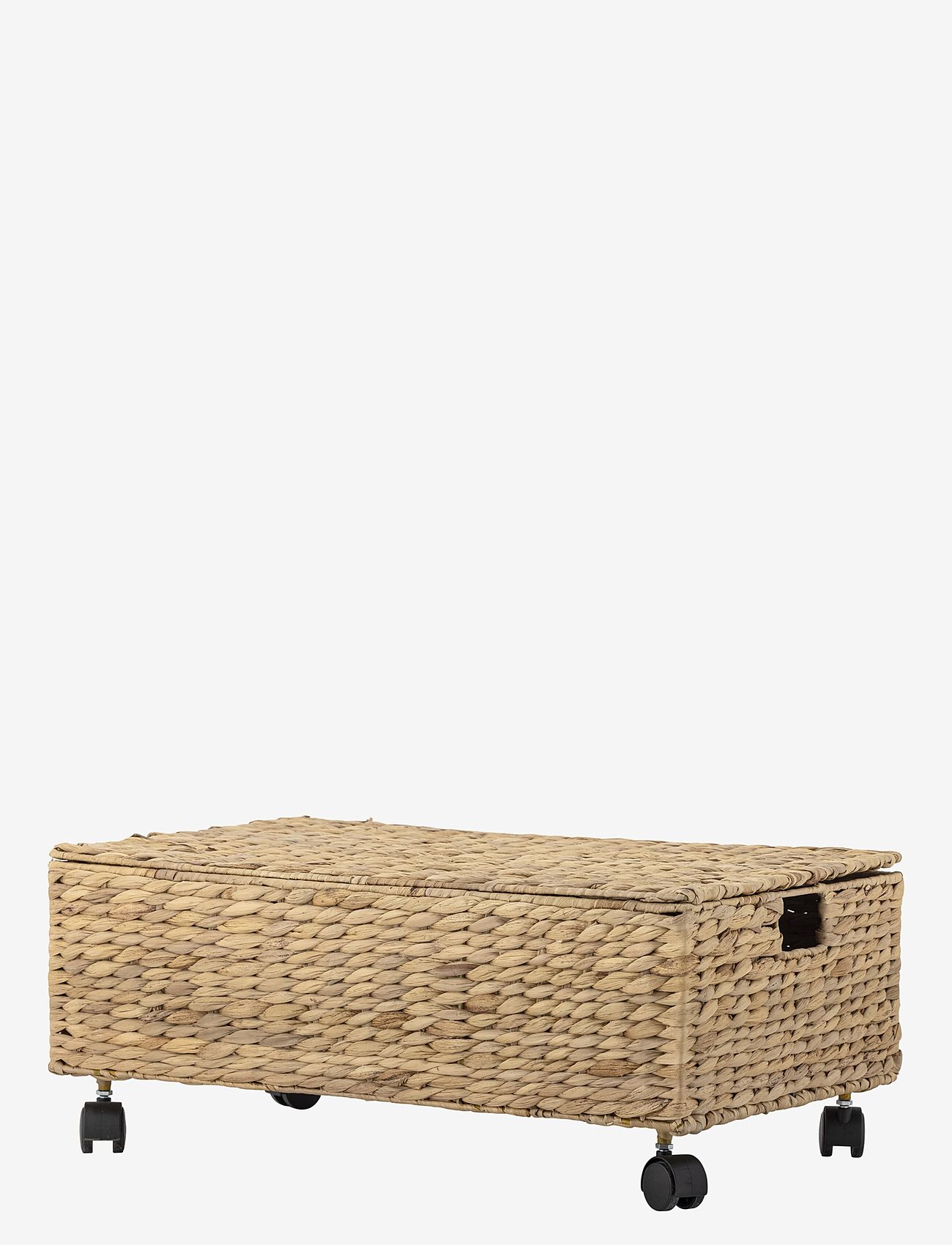 Bloomingville - Nelas Basket w/Lid - opbevaringskurve - nature - 2