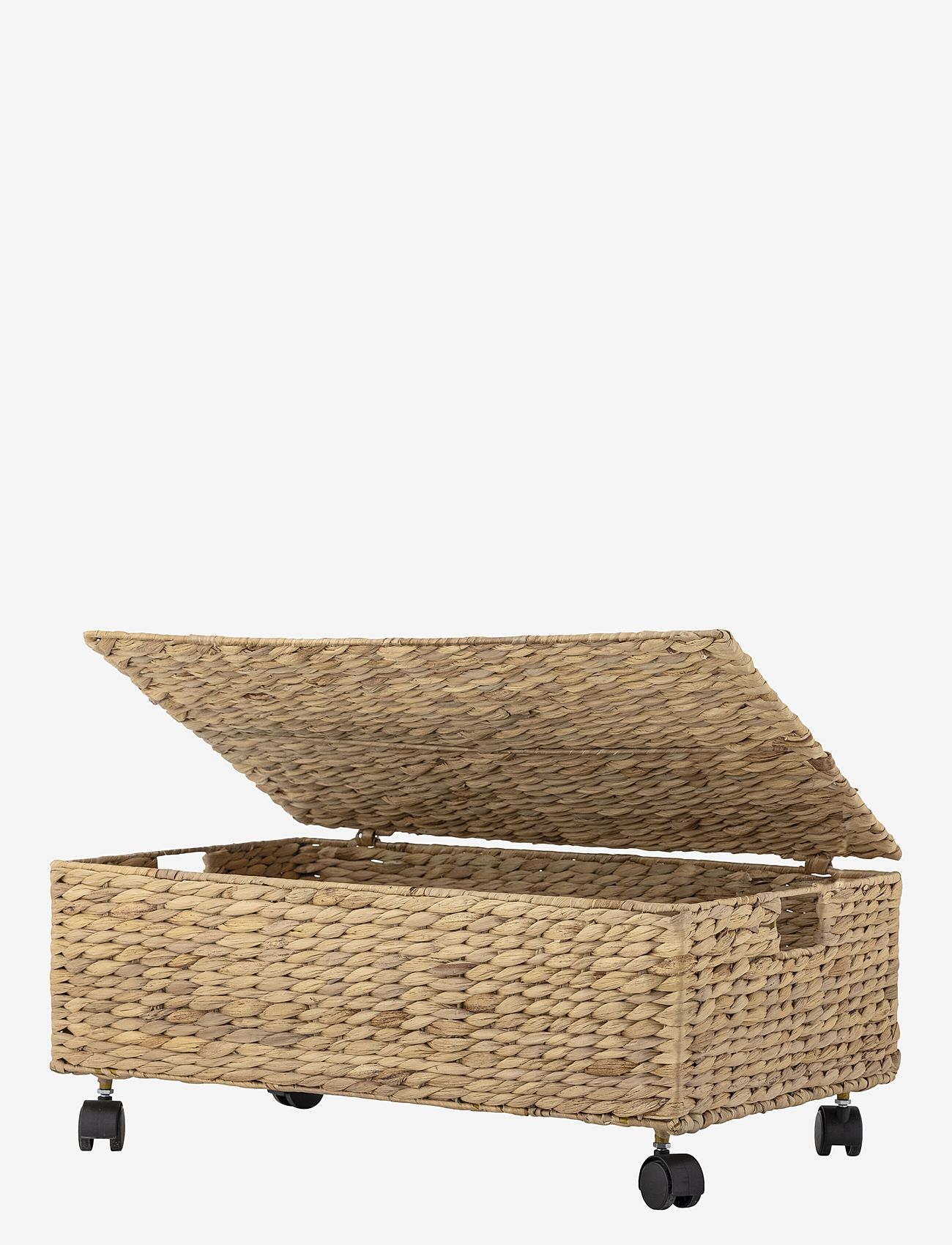 Bloomingville - Nelas Basket w/Lid - opbevaringskurve - nature - 3