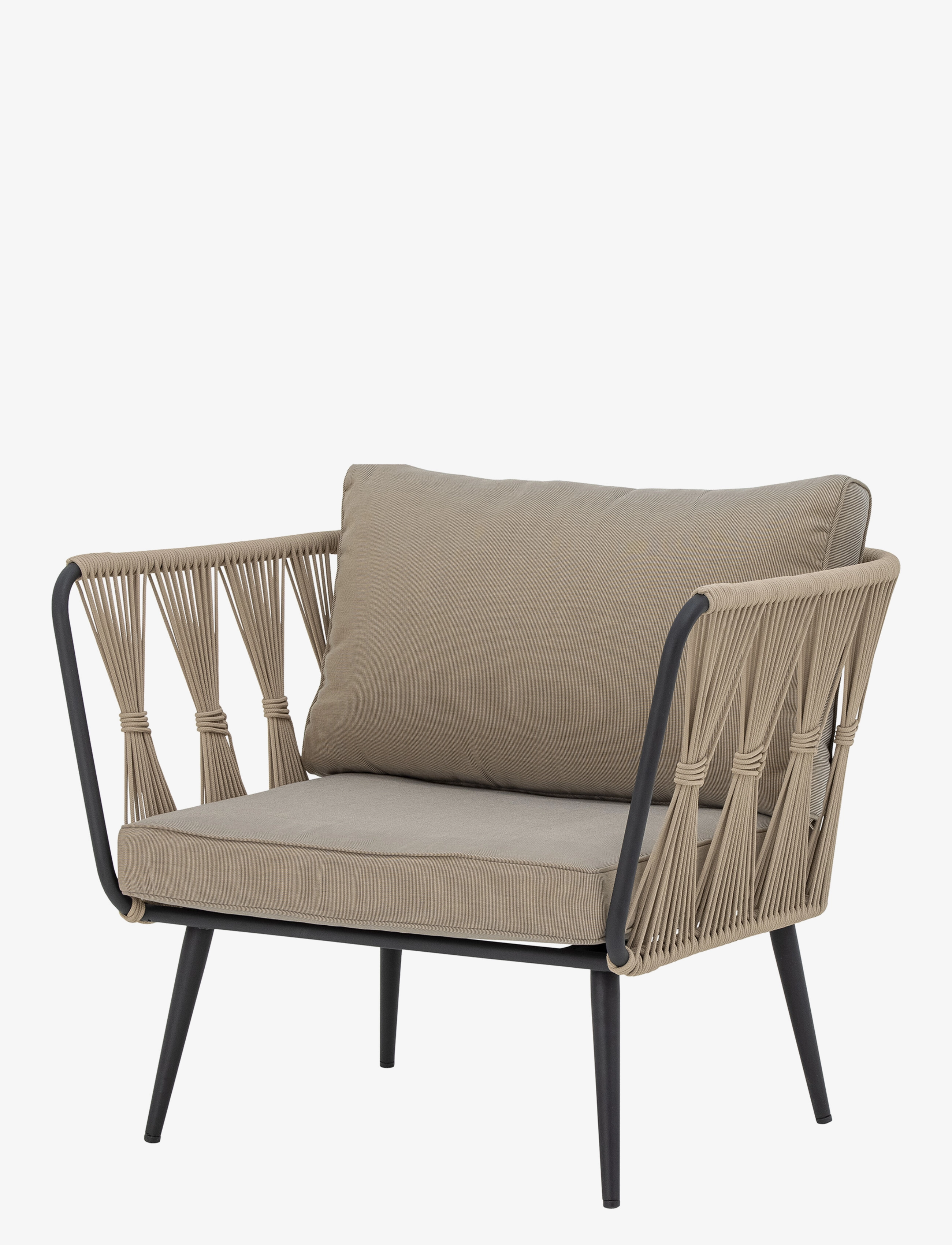 Bloomingville - Pavone Lounge Chair - lænestole - brown - 2