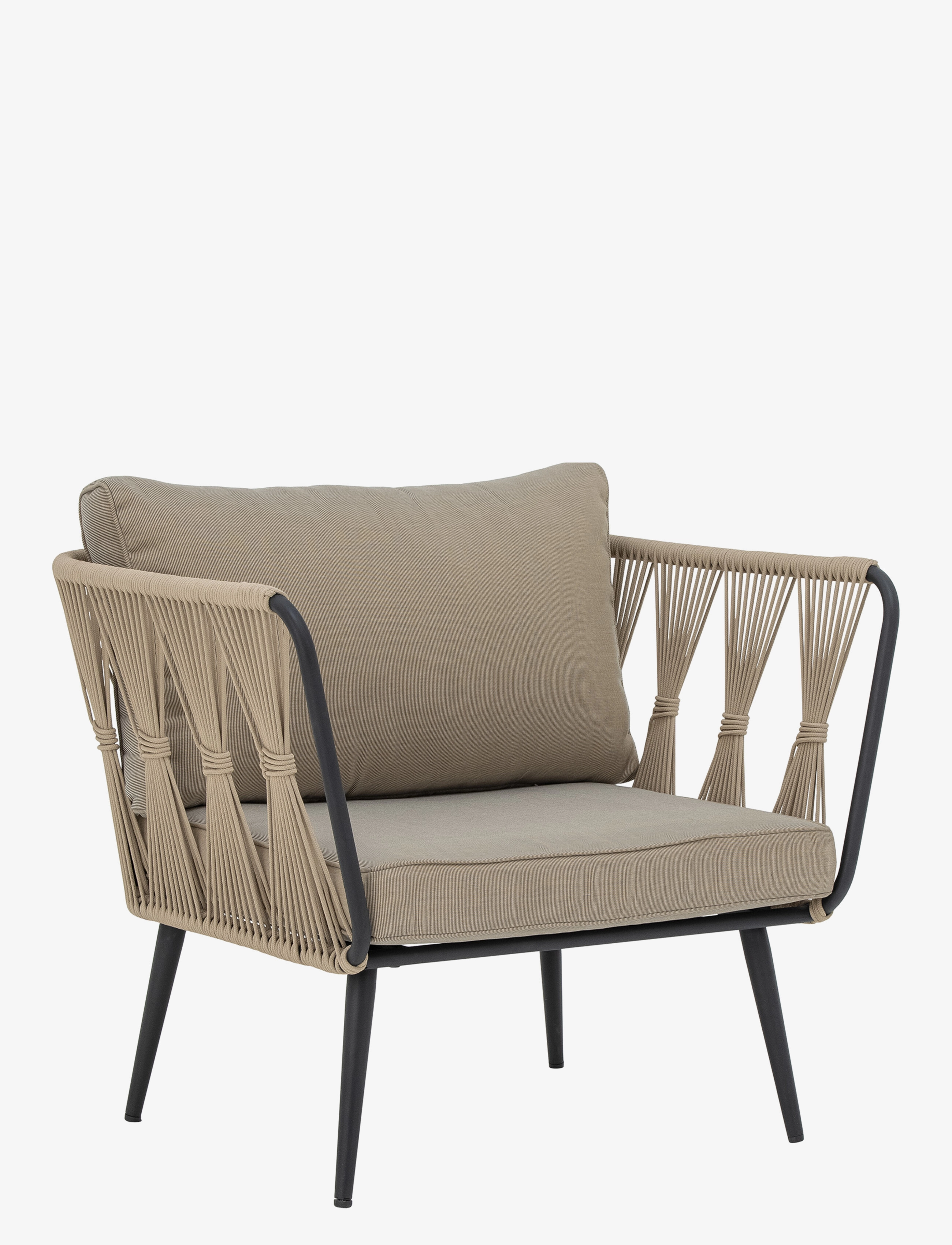 Bloomingville - Pavone Lounge Chair - lænestole - brown - 3