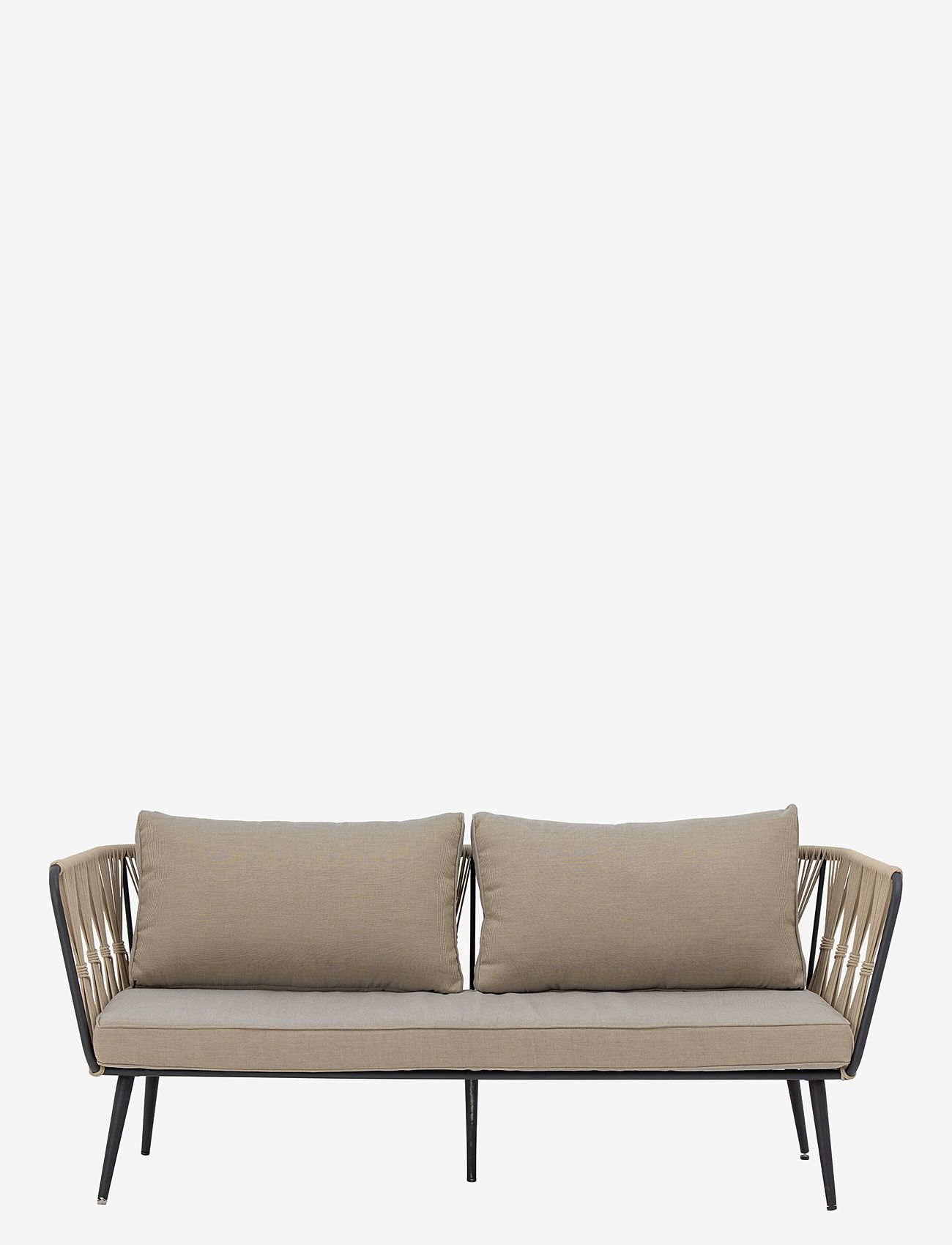 Bloomingville - Pavone Sofa, Brun, Metal - møbler - brown - 1