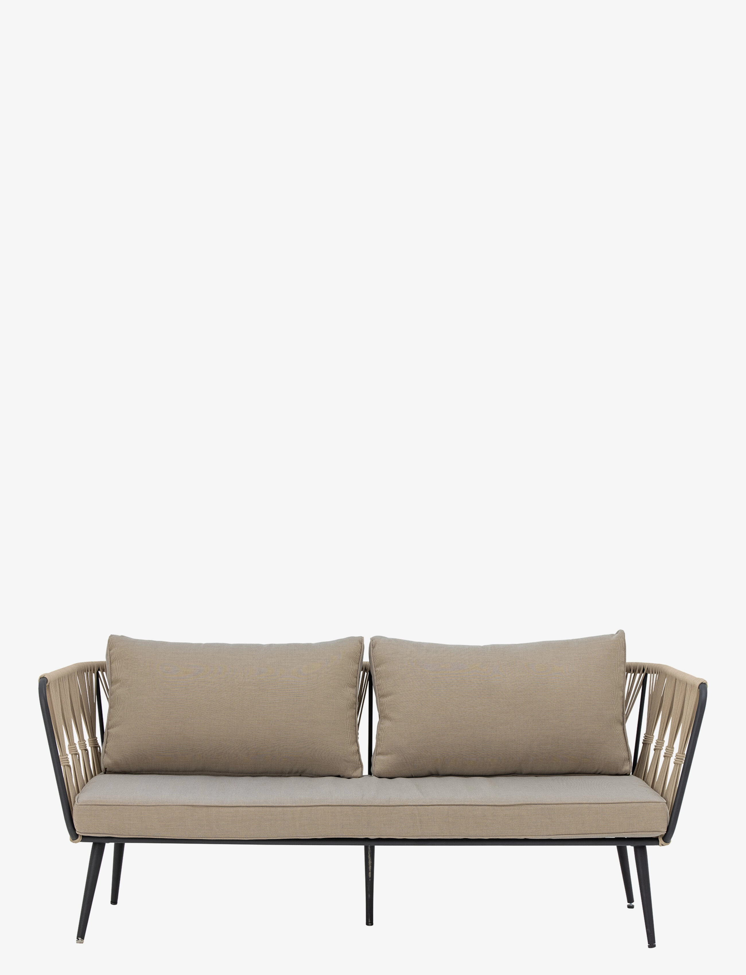 Bloomingville Pavone Sofa, Brun, Metal - Sofaer - BROWN / brown