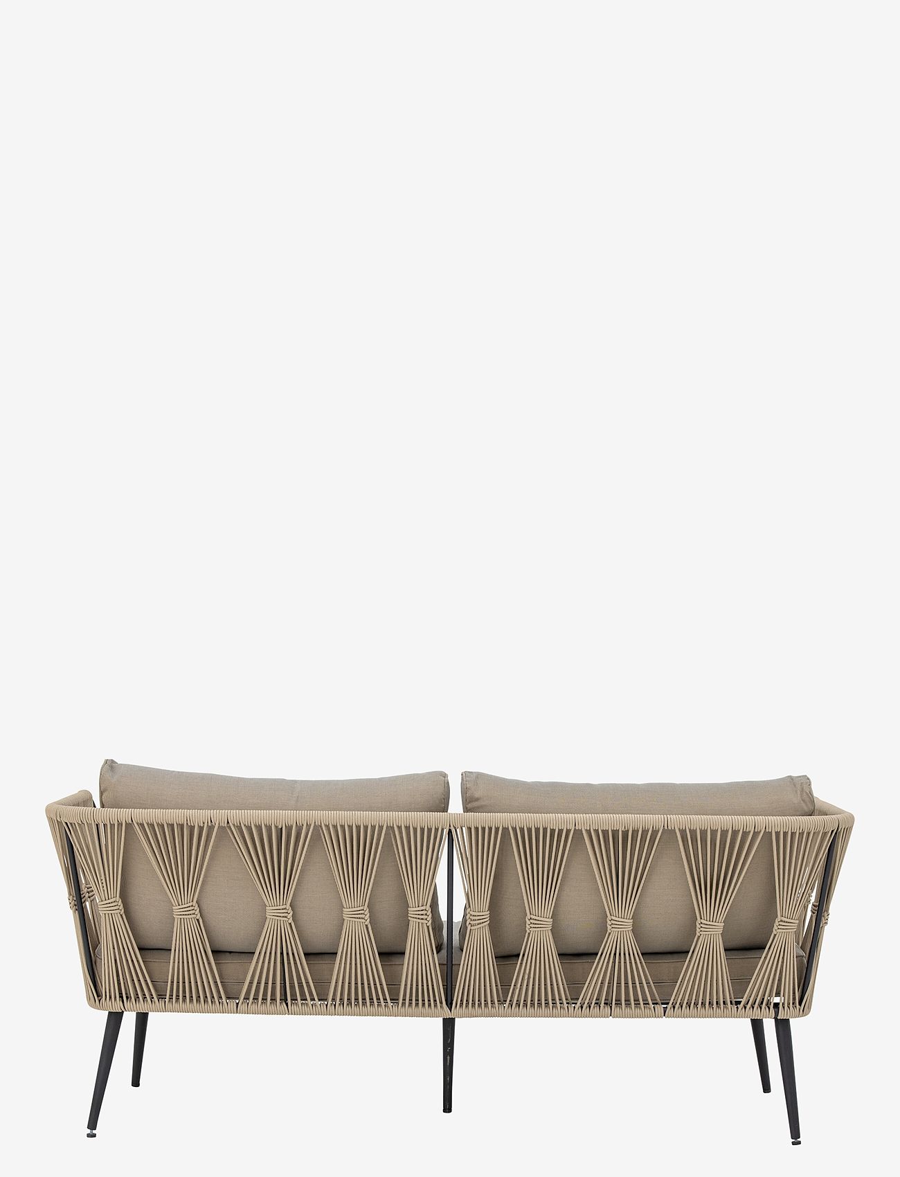 Bloomingville - Pavone Sofa, Brun, Metal - møbler - brown - 5
