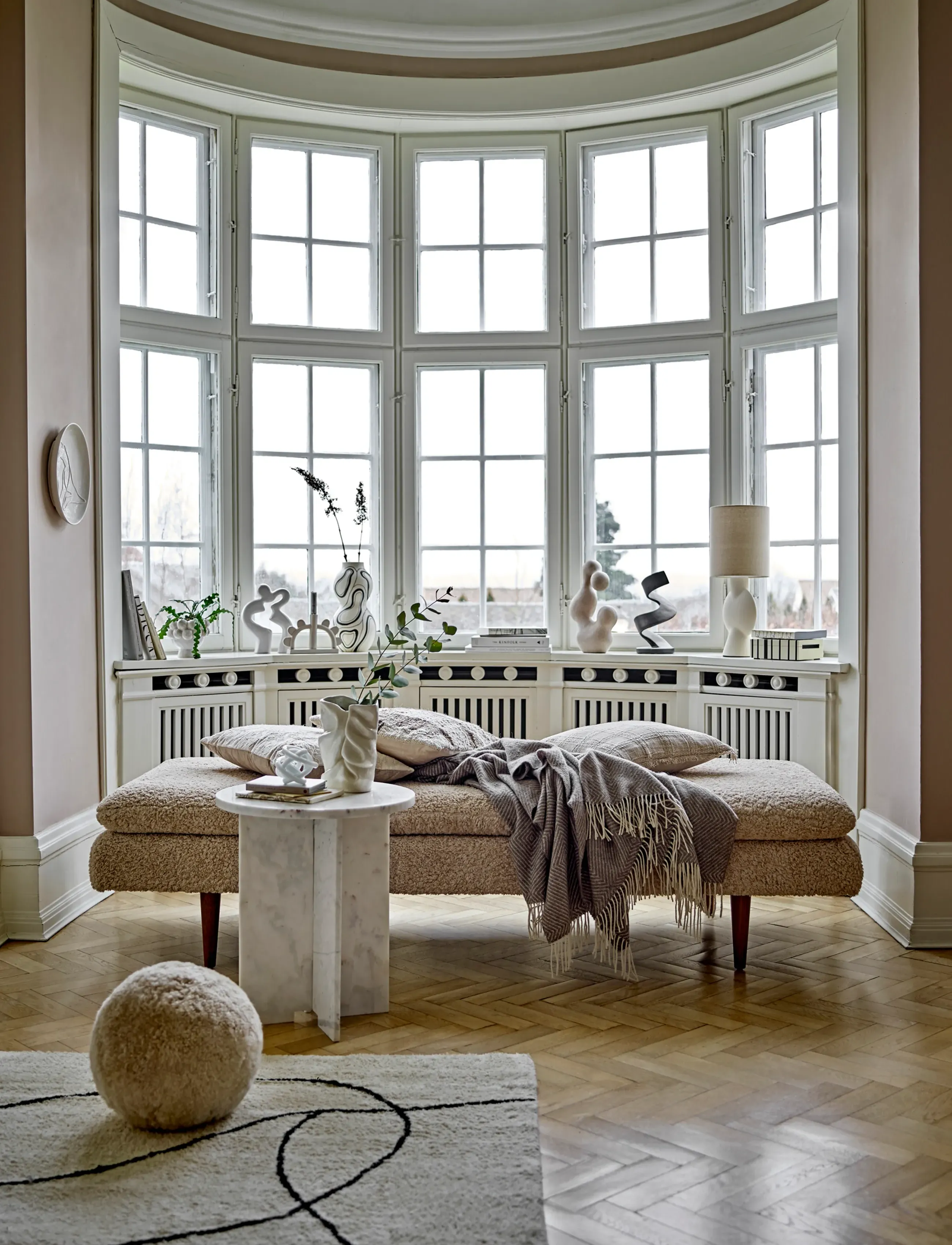 Bloomingville Pione Daybed, One Size, Beige, Stole Og Skamler > Skamler Og Bænke, Unisex