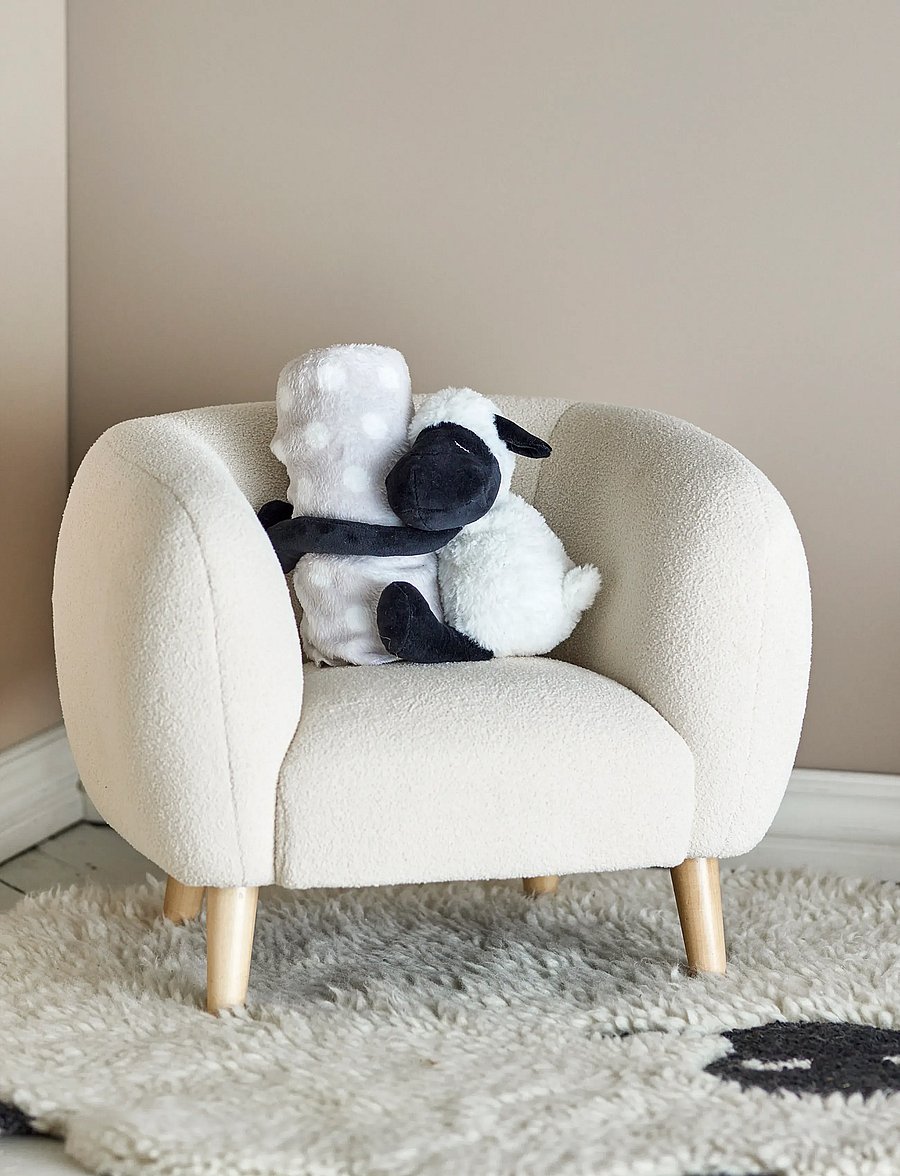 Bloomingville - Dolly Soft toy - kocyki - white - 0
