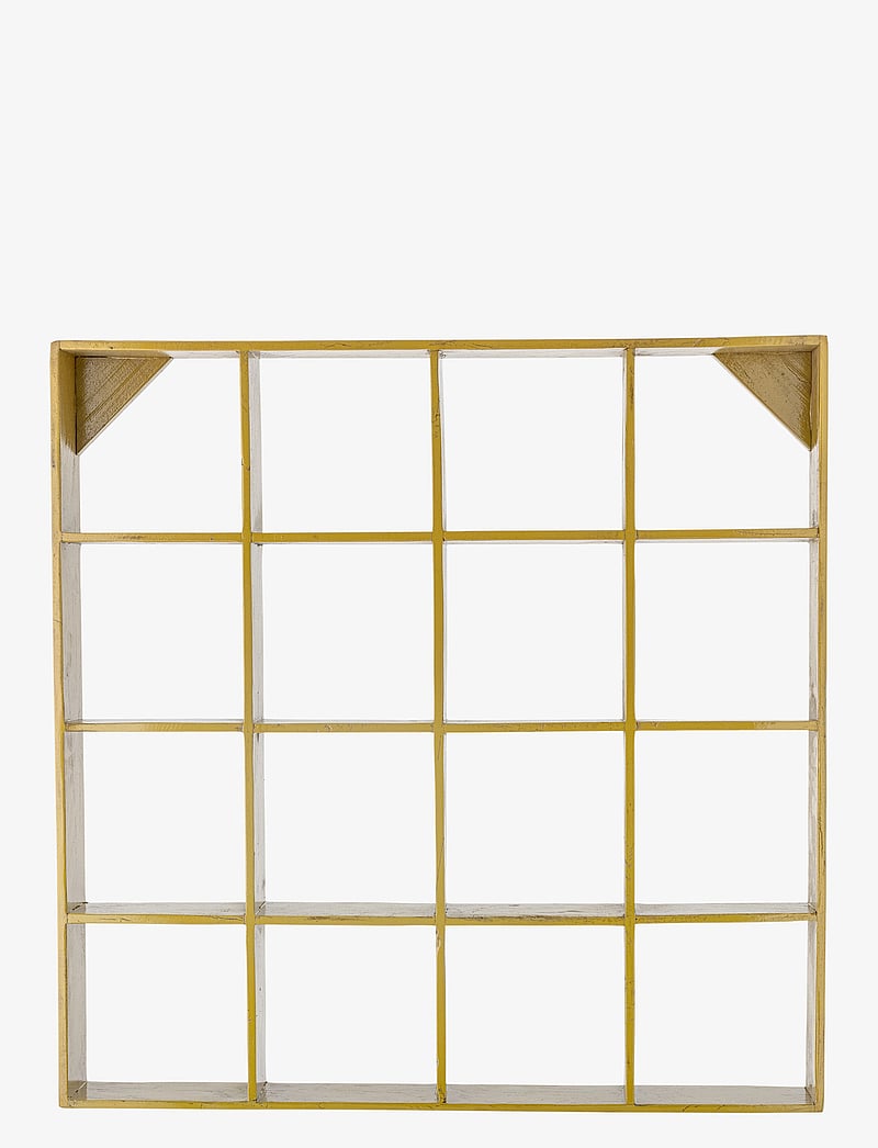 Bloomingville - Bekka Shelf - regale und verwahrung - yellow - 0