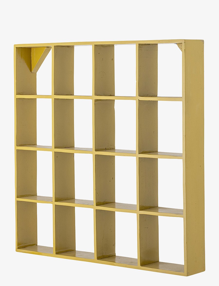 Bloomingville - Bekka Shelf - hoiustamine ja riiulid - yellow - 1