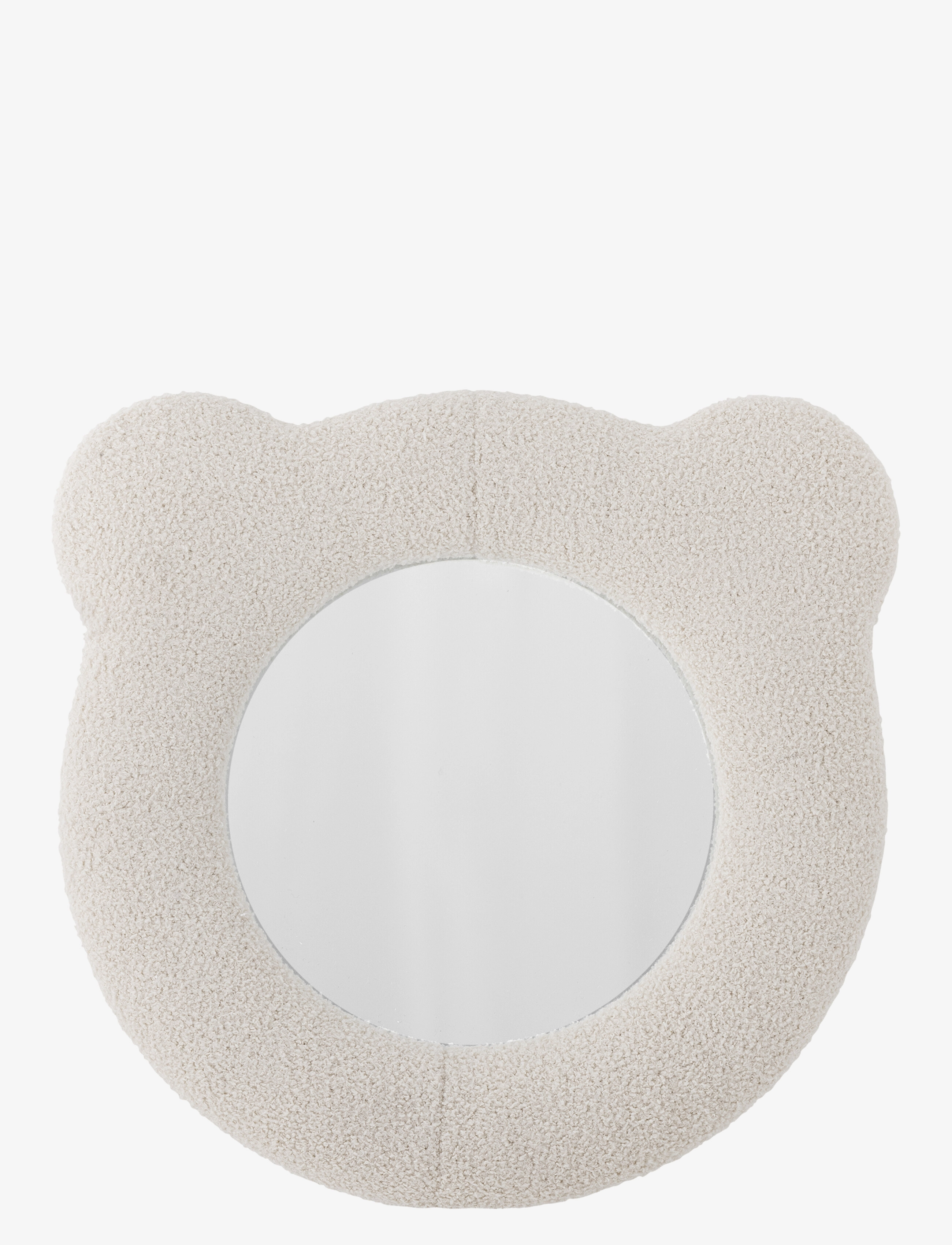 Bloomingville Baily Wall Mirror, Ø 33 cm, White, Børneindretning > Dekorationstilbehør-Detaljer, Børn