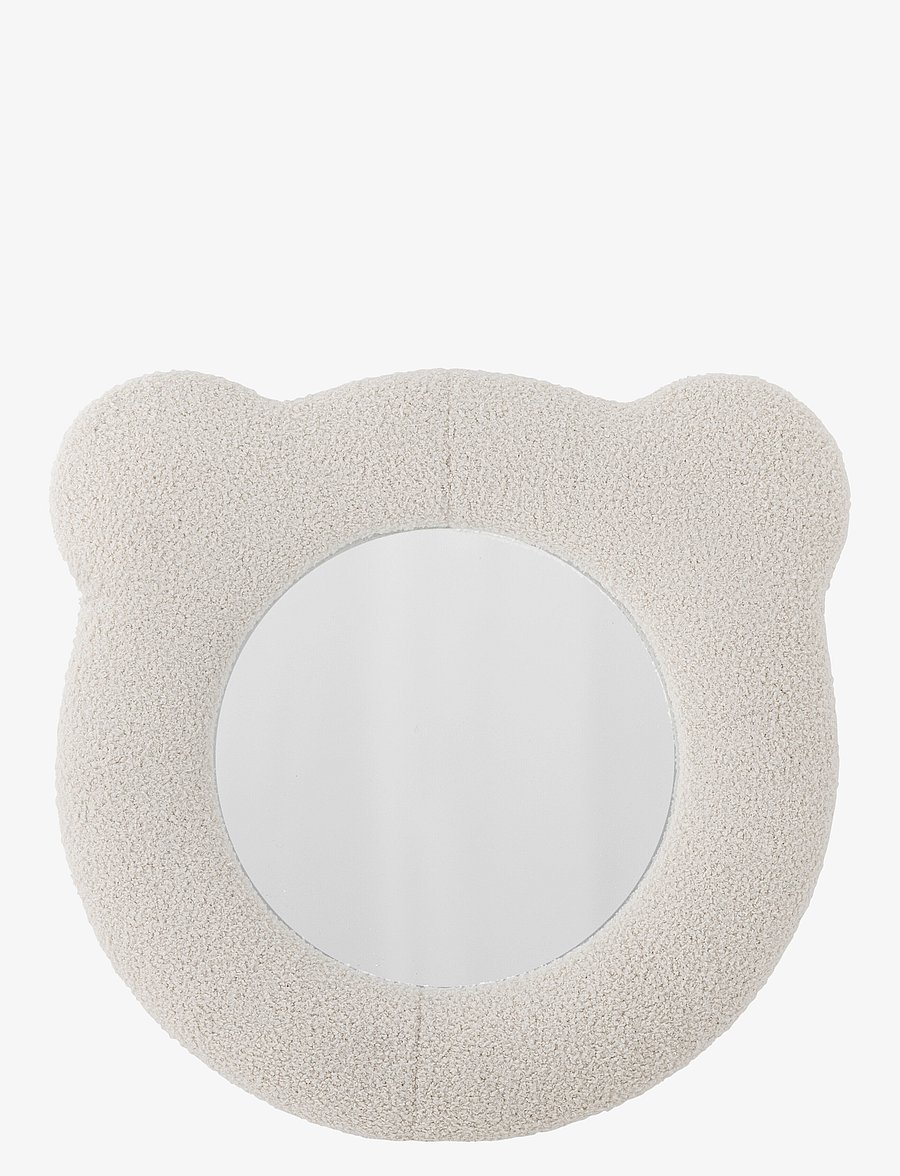 Bloomingville - Baily Wall Mirror - dekorationsdetaljer - white - 0