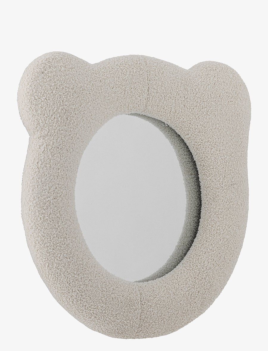 Bloomingville - Baily Wall Mirror - dekorationsdetaljer - white - 1