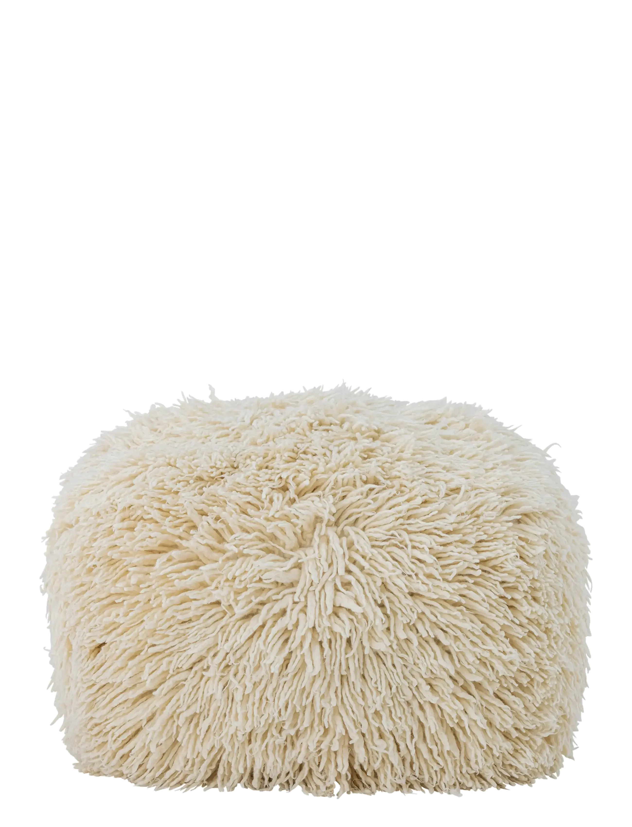 Bloomingville Lomba Pouf - Puffer - NATURE / cream